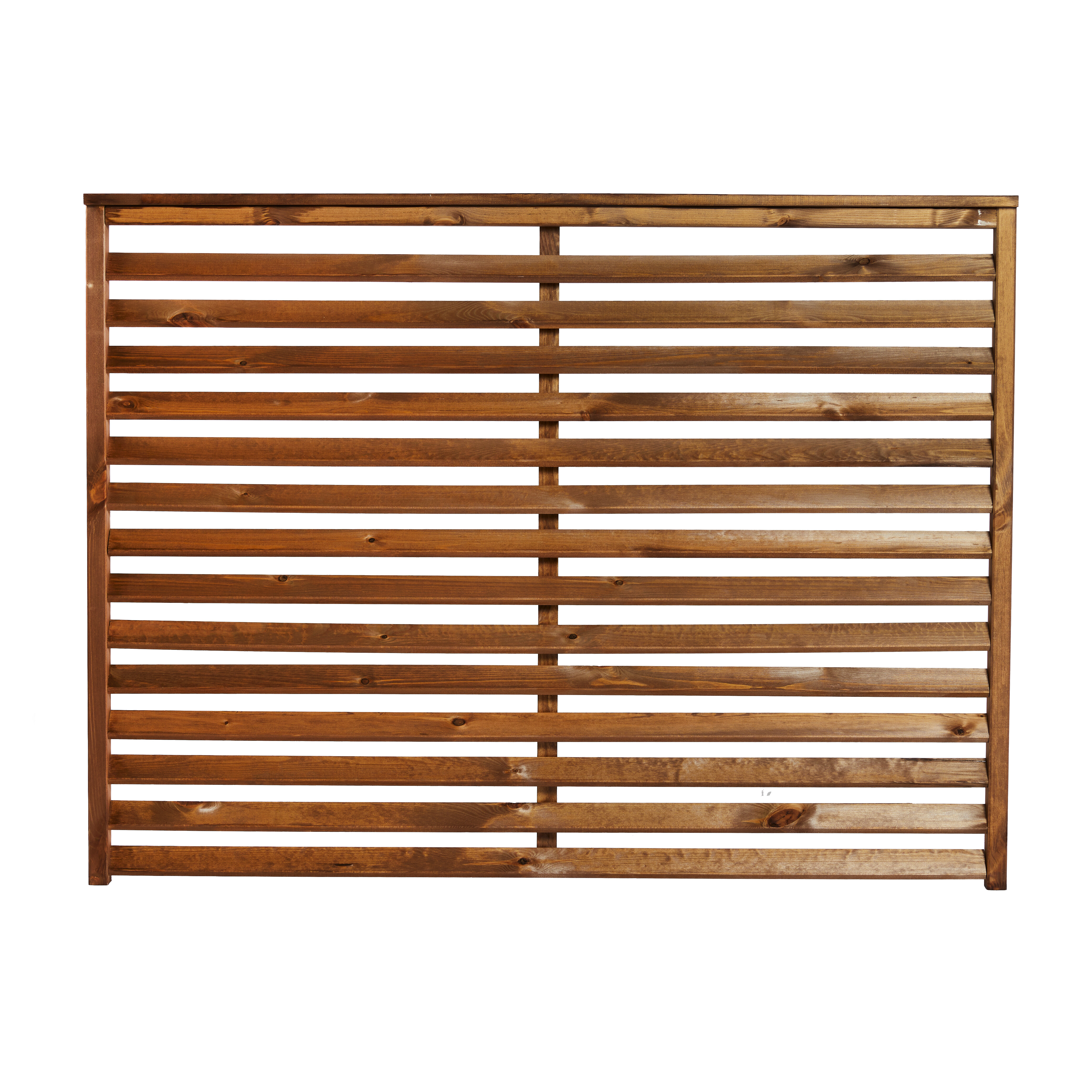 Læhegn, Teak Grundmalet, 160 x 120 cm, NORDIC FENCE, NOVA