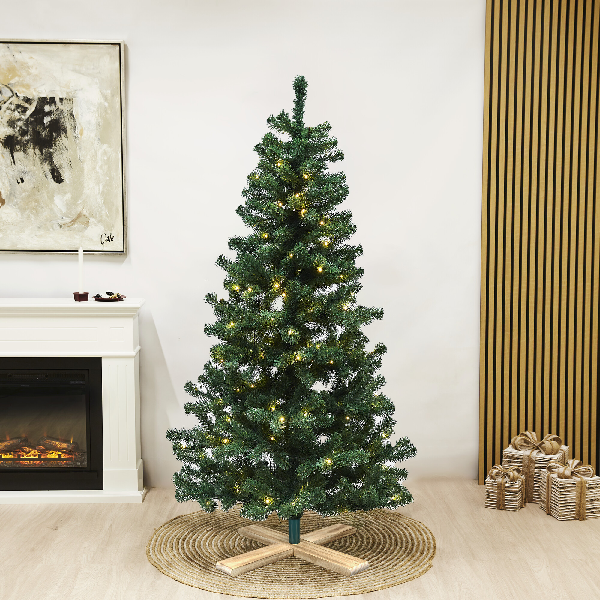 Kunstigt juletræ PVC 