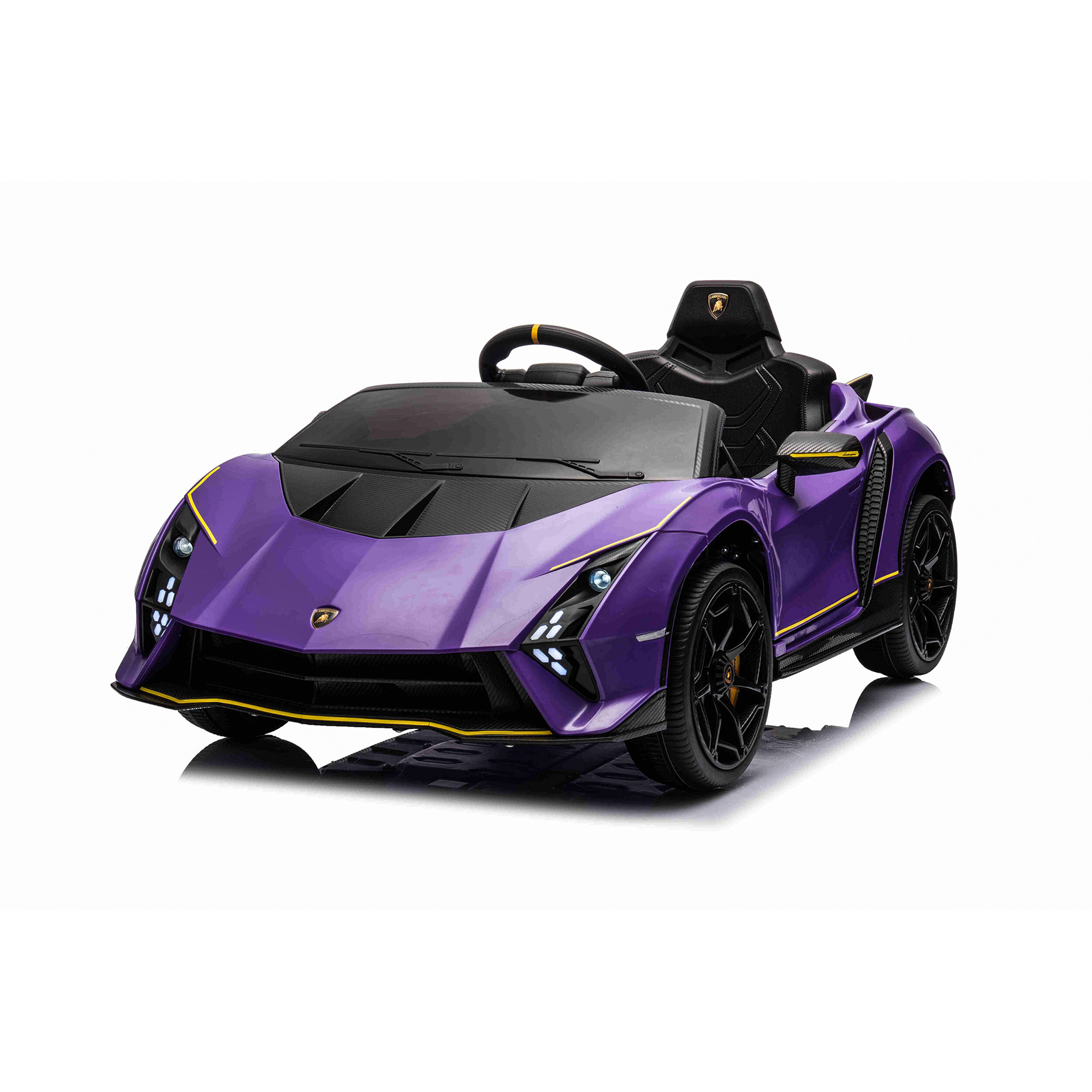 Elbil Lamborghini Autentica 4 x 10,8V motor, EVA hjul, NORDIC PLAY