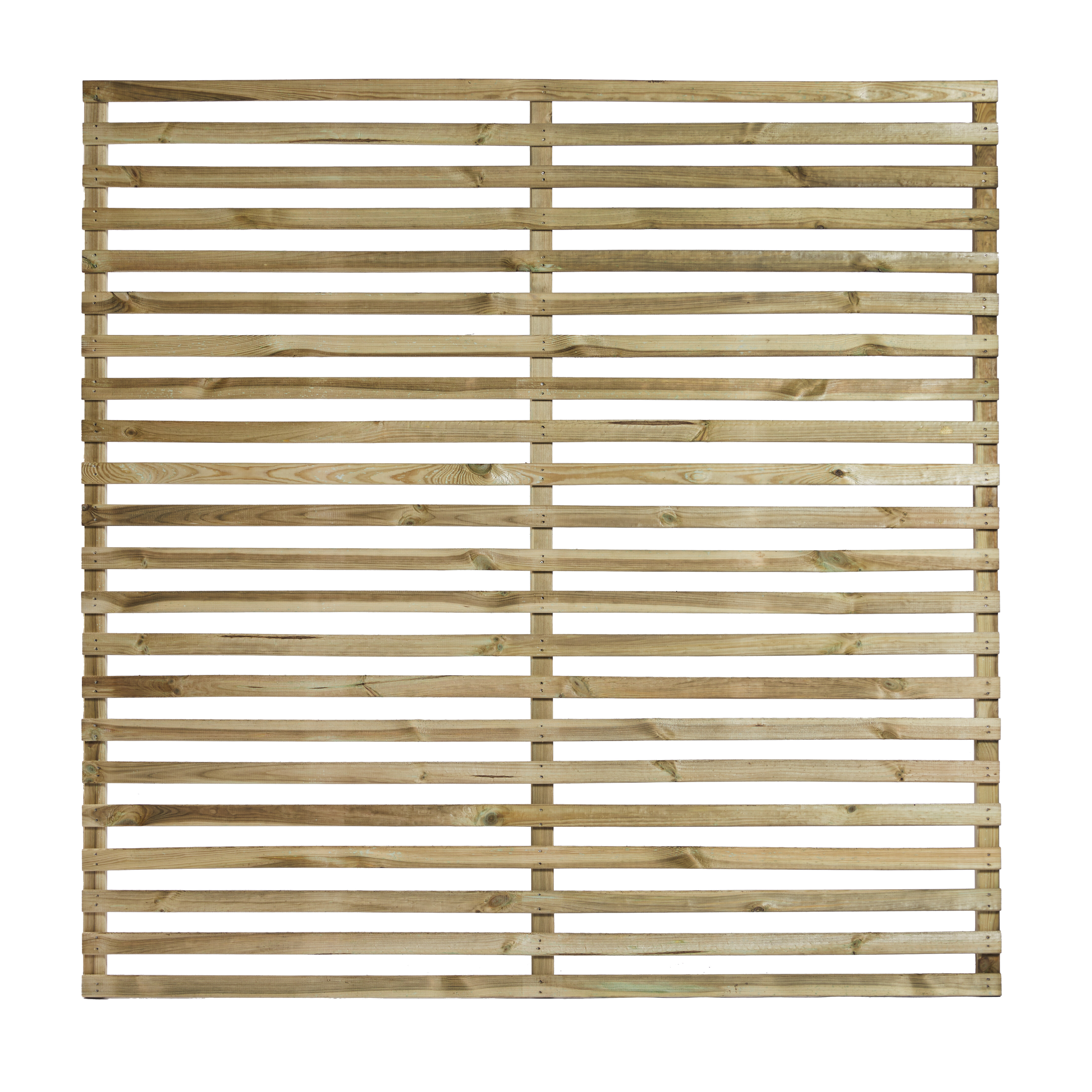 Jalousihegn 180 x 180 cm, trykimprægneret, NORDIC FENCE, JUTLANDIA
