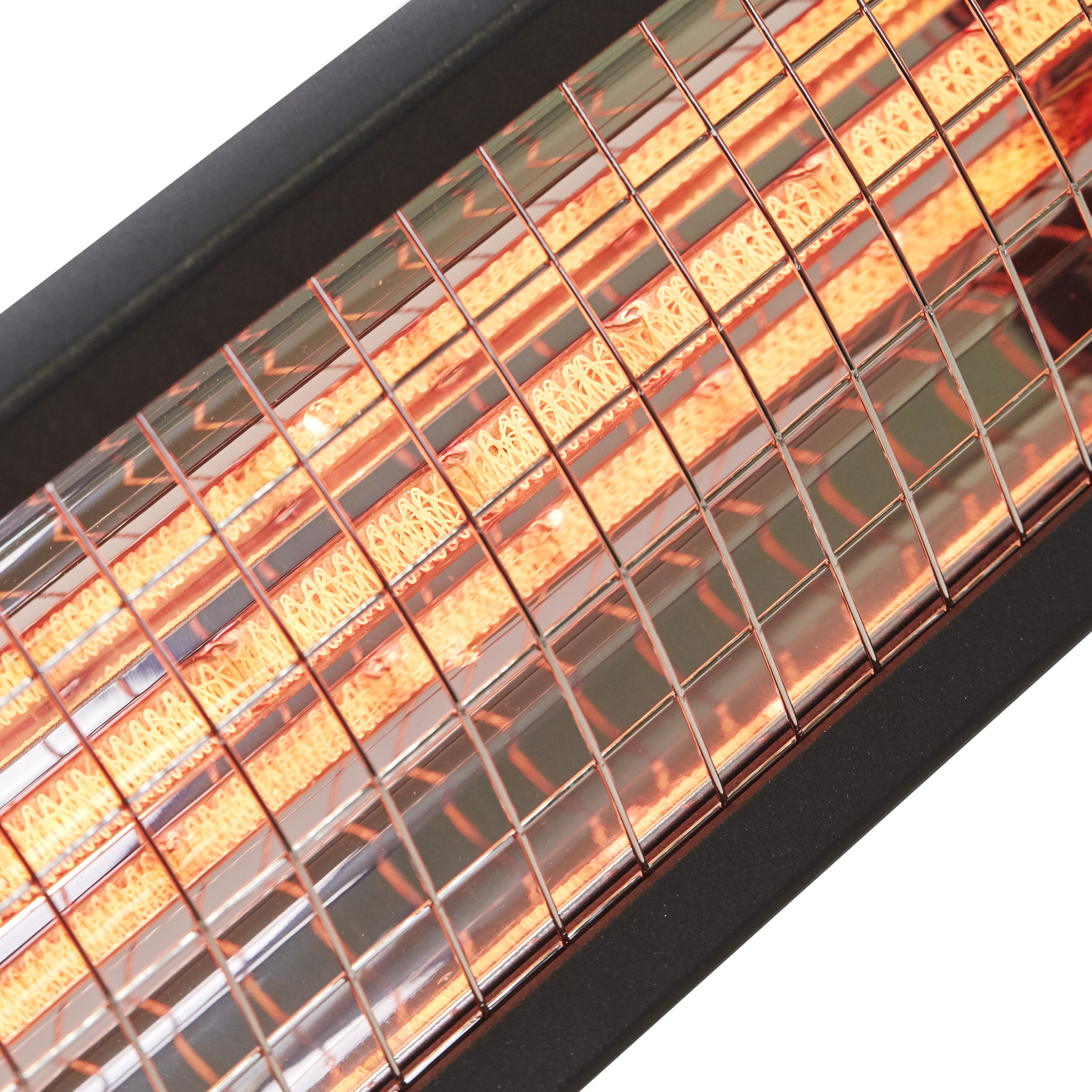 Terrassevarmer ECO high-line 2000W HEAT1, sort