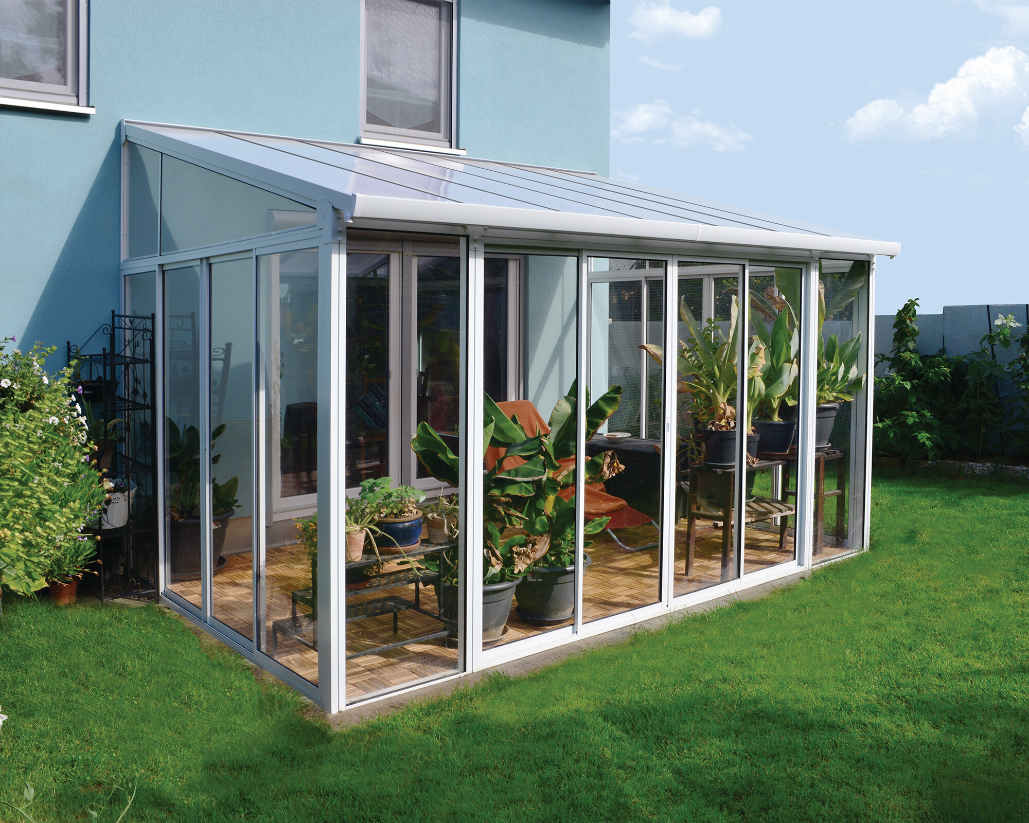 Veranda SanRemo 3 x 4.25 m, white Palram - Canopia