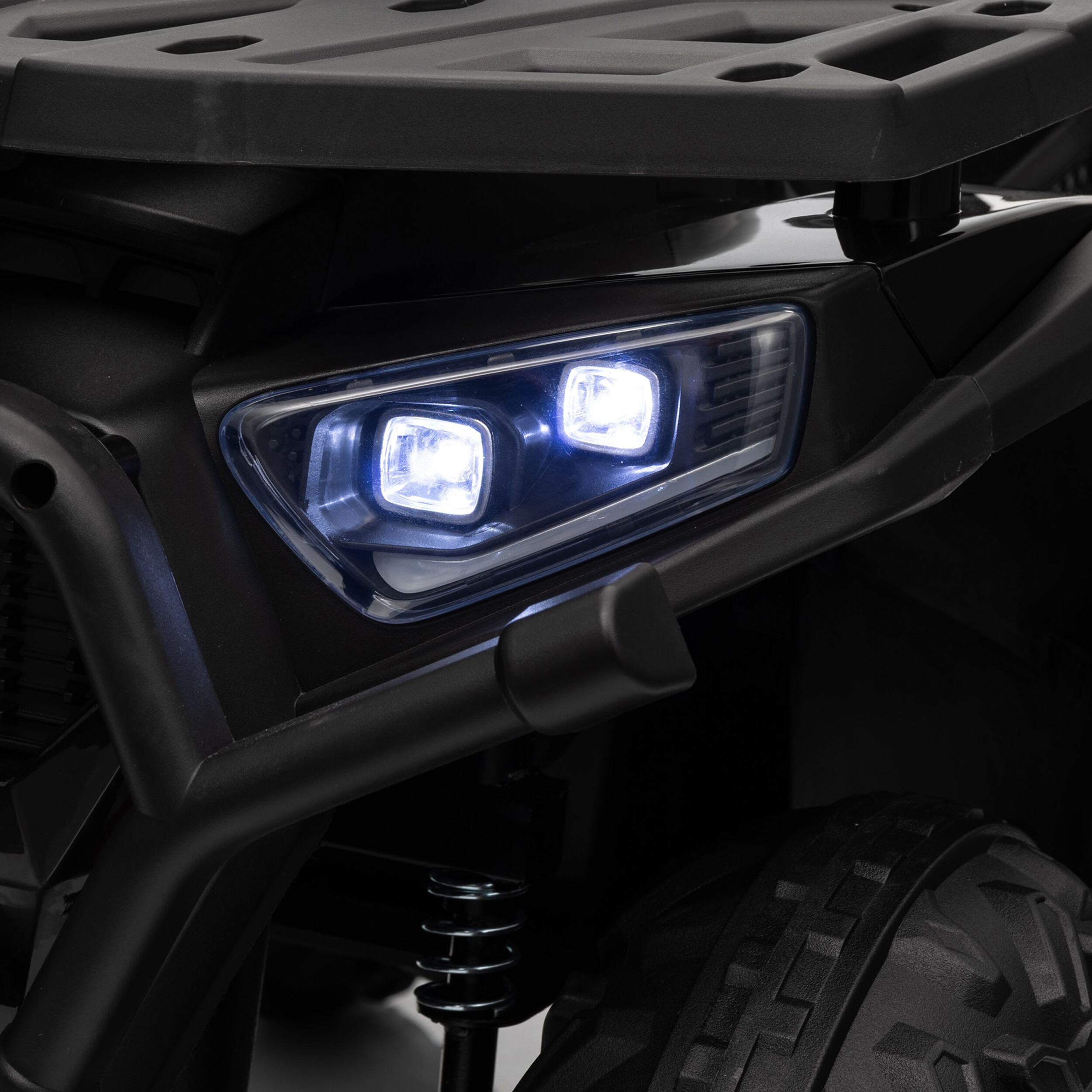 Elbil ATV 4 x 10,8V motor, EVA hjul NORDIC PLAY