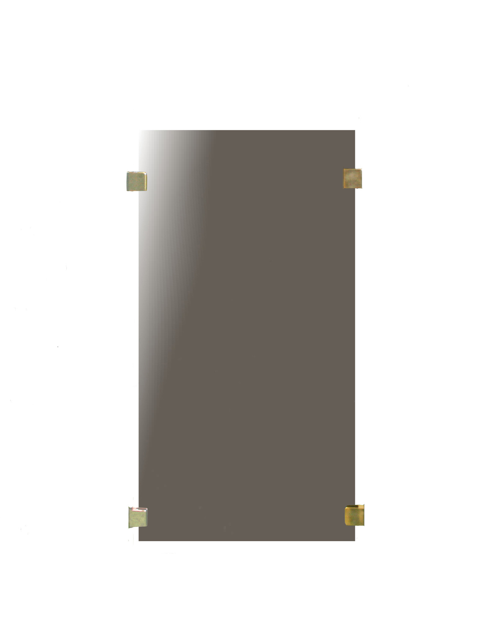 Lasinen puutarha-aita, paneeli 1000 x 500 mm HORTUS