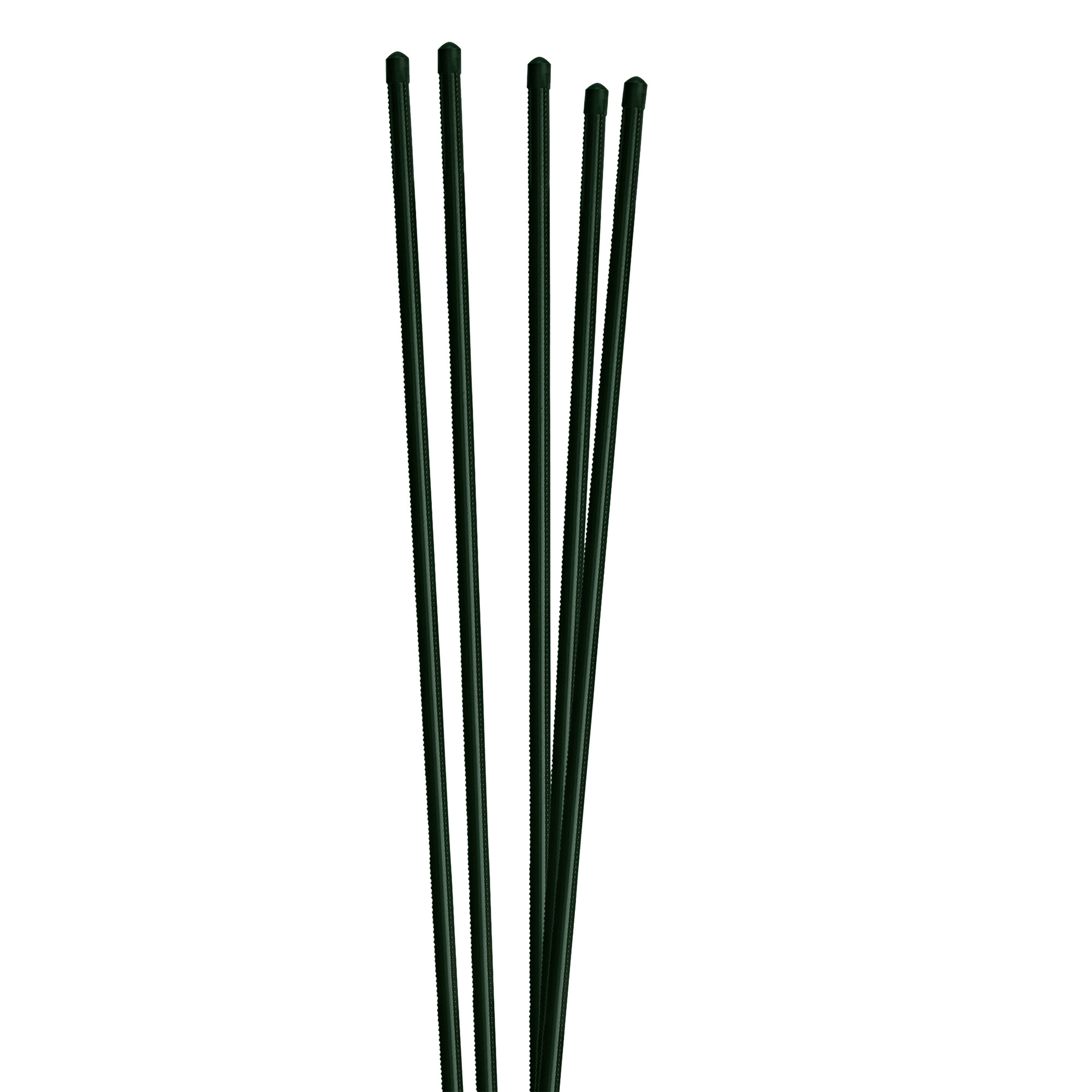 Planterings-/stängselstolpe metall/PVC 125 cm