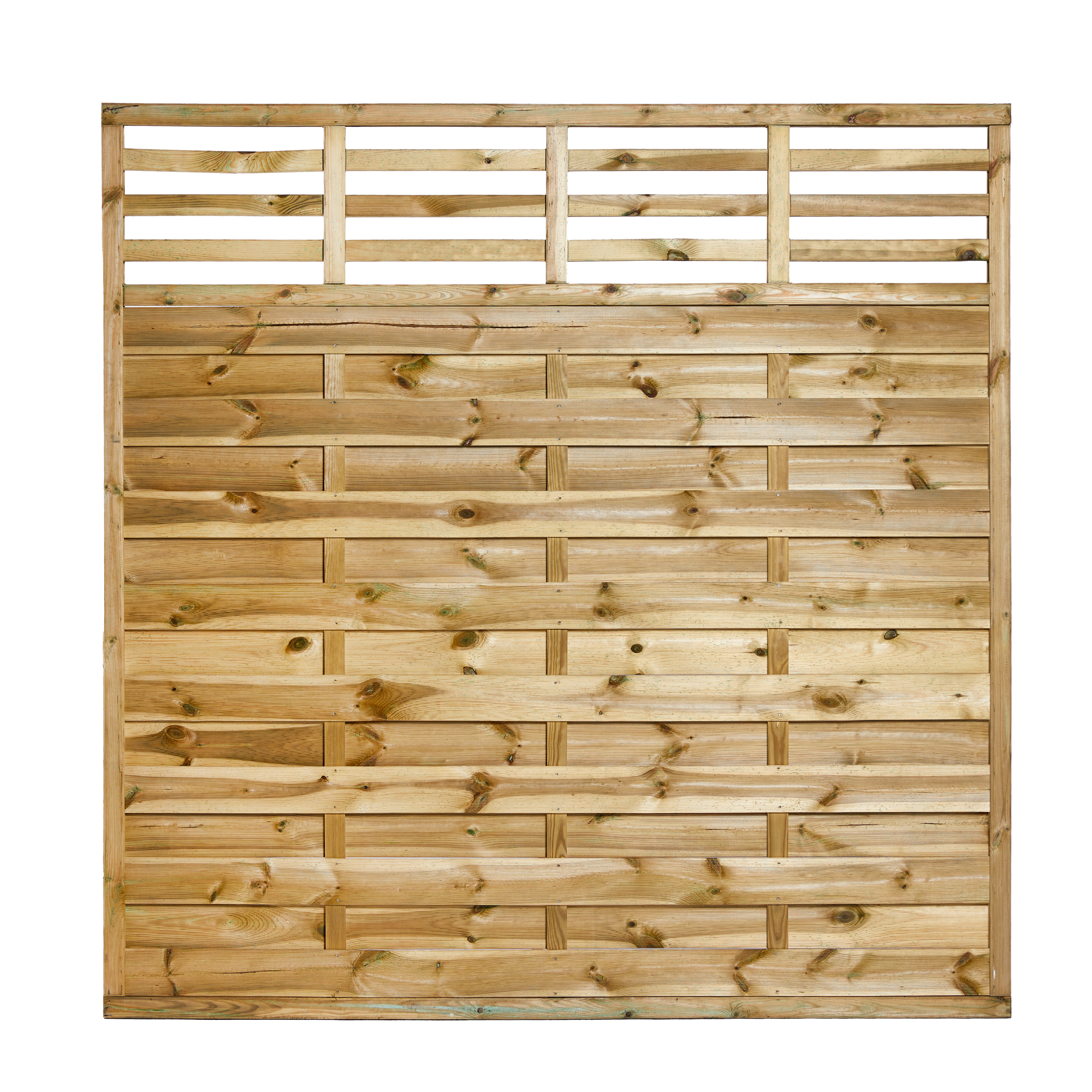 Læhegn, 180 x 180 cm, trykimprægneret, NORDIC FENCE, STRAIGHT