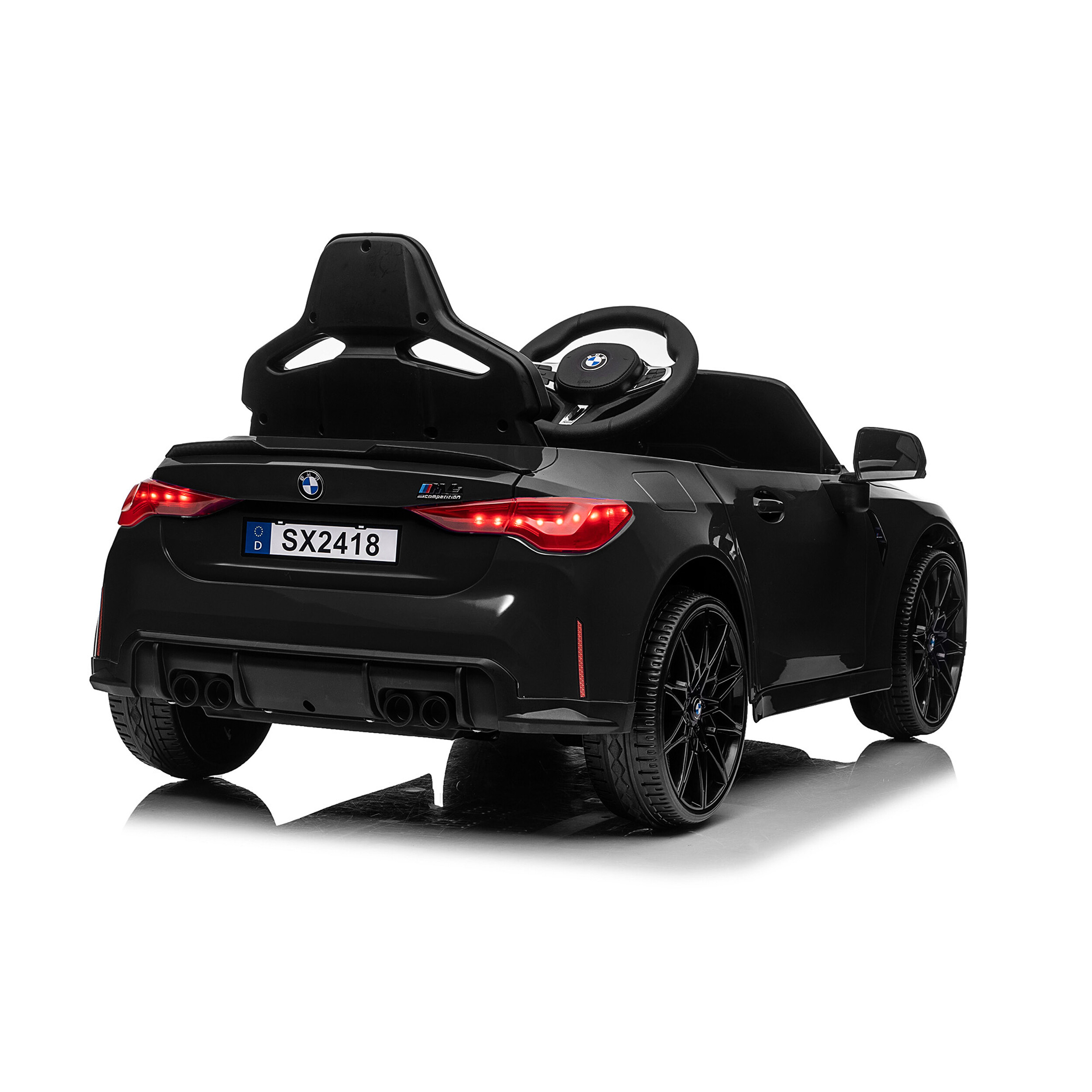 Elbil BMW M4, 2 x 10,8V motor NORDIC PLAY