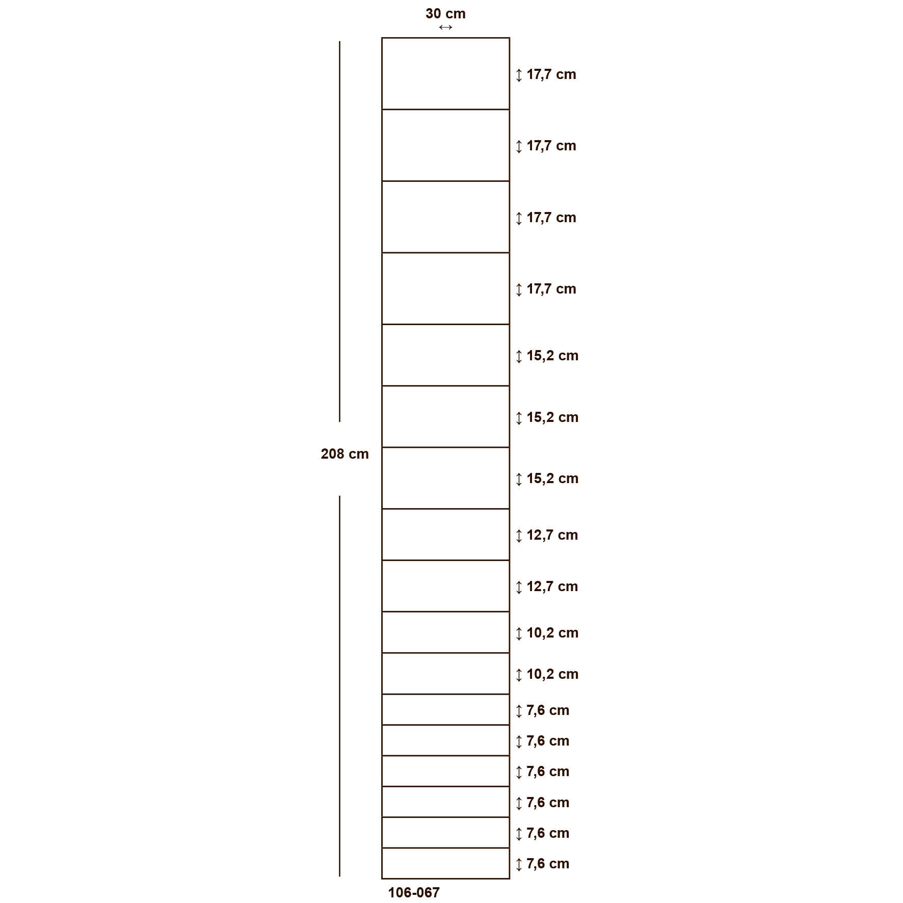 Tightlock Titan T18/2080/300 -100 m