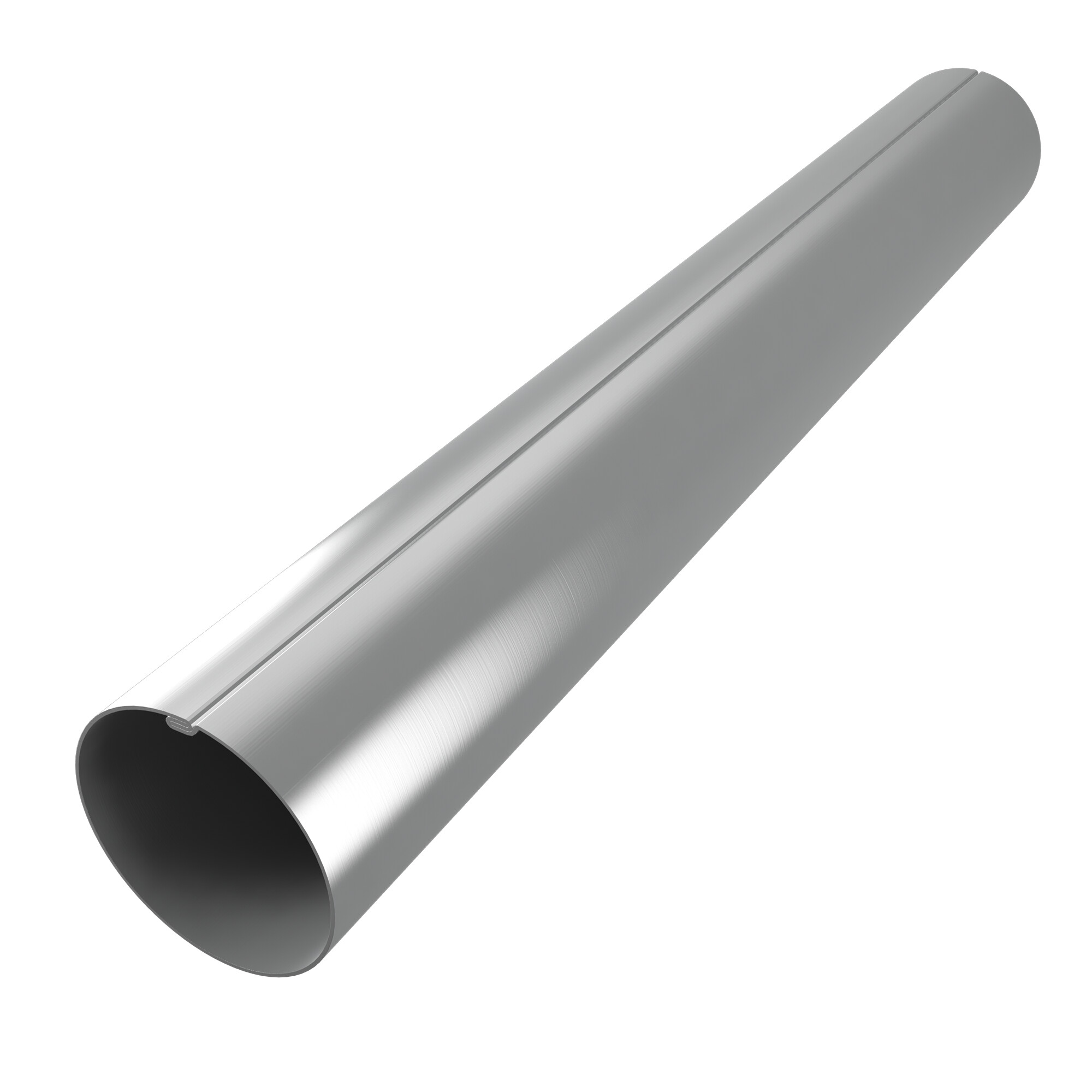 N85 nedløbsrør a 600 cm - aluminium