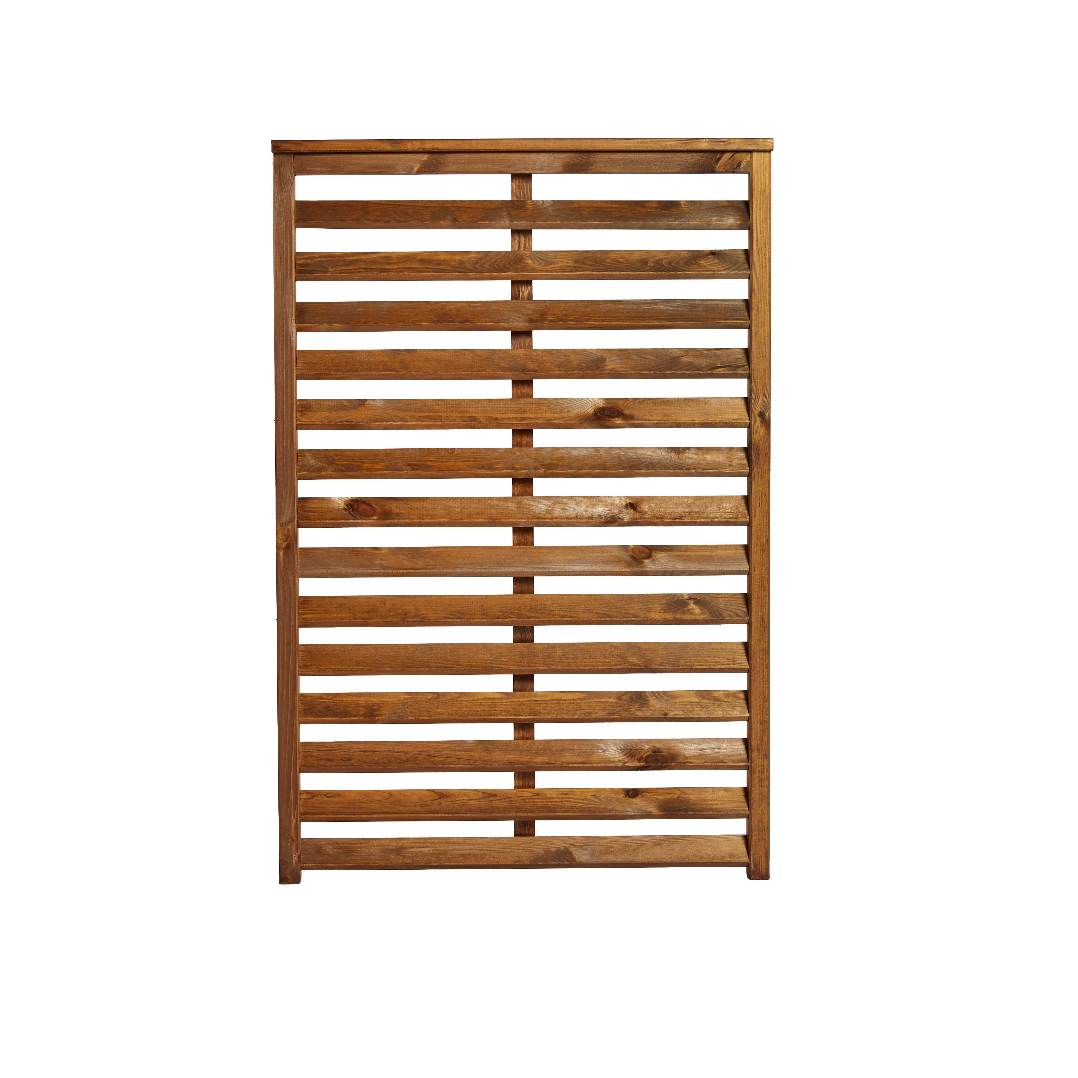Læhegn, Teak Grundmalet, 80 x 120 cm, NORDIC FENCE, NOVA