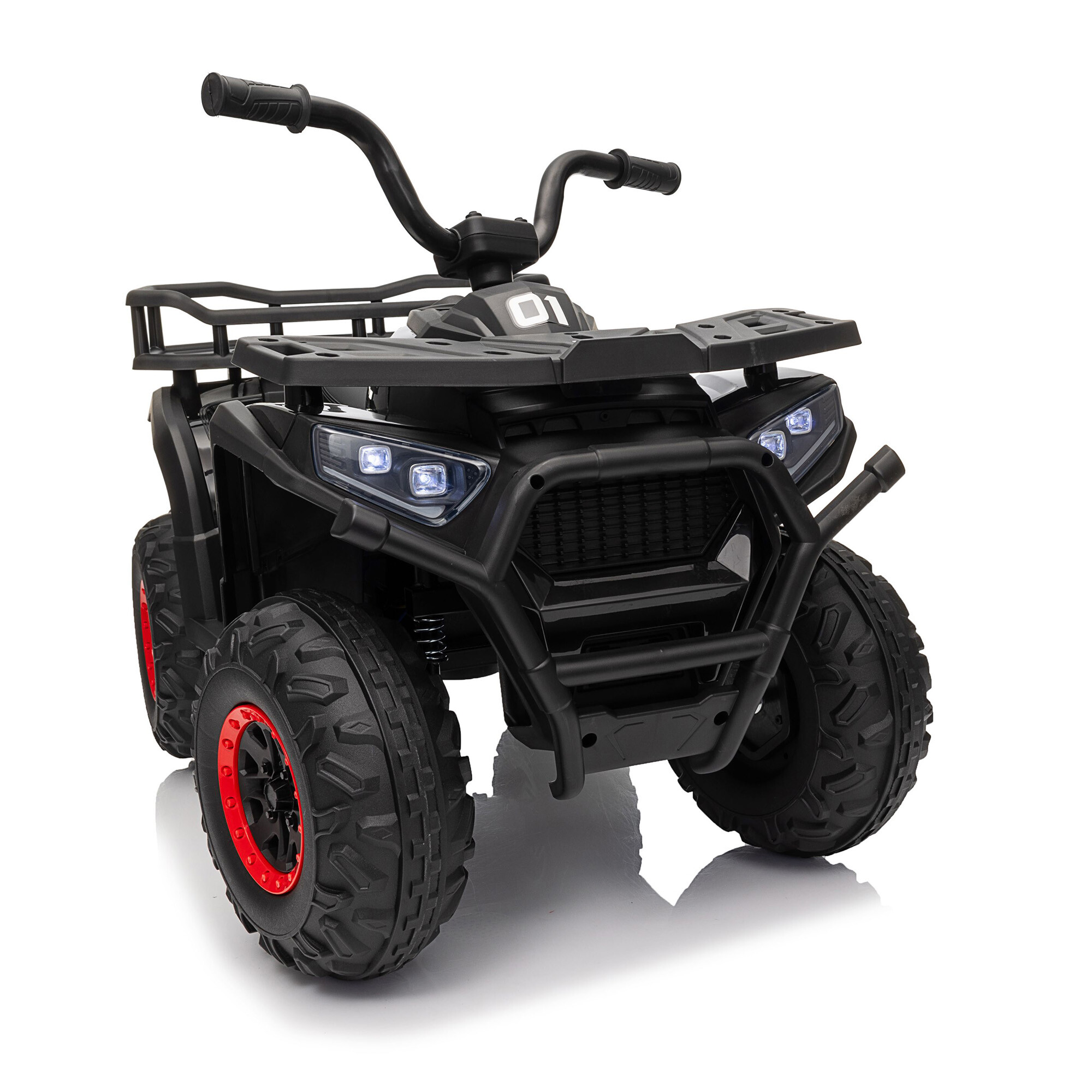 Elbil ATV 4 x 10,8V motor, EVA hjul NORDIC PLAY