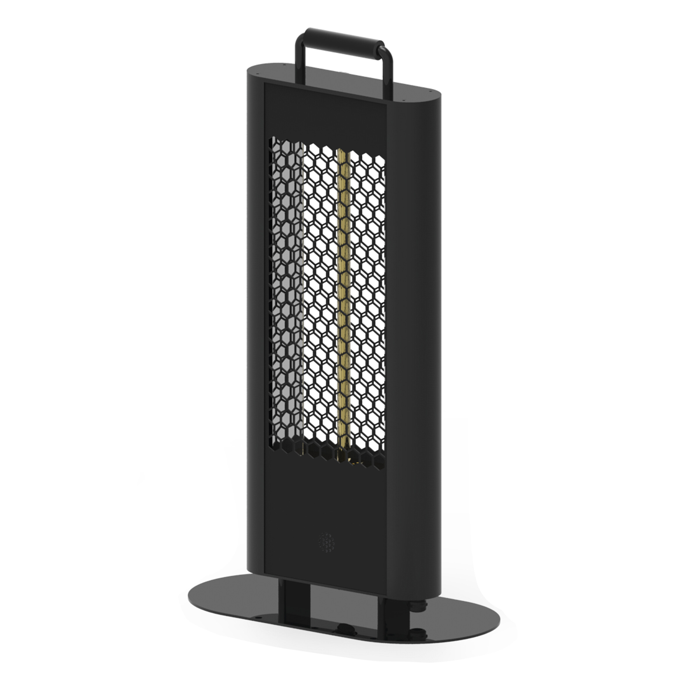Patio heater ECO high-line 1200 W HEAT1, black