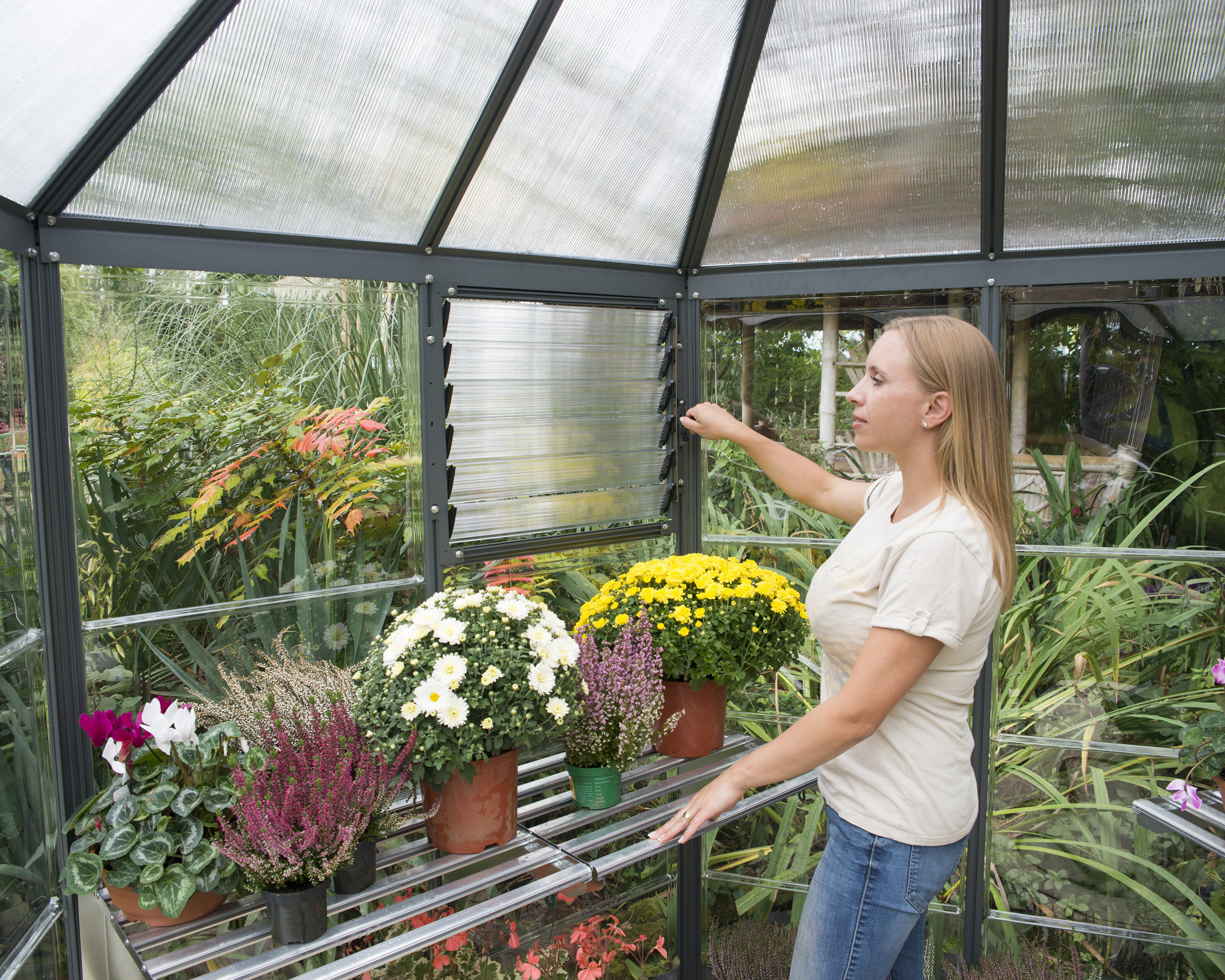 Greenhouse Oasis hexagonal 4 m2 Palram - Canopia