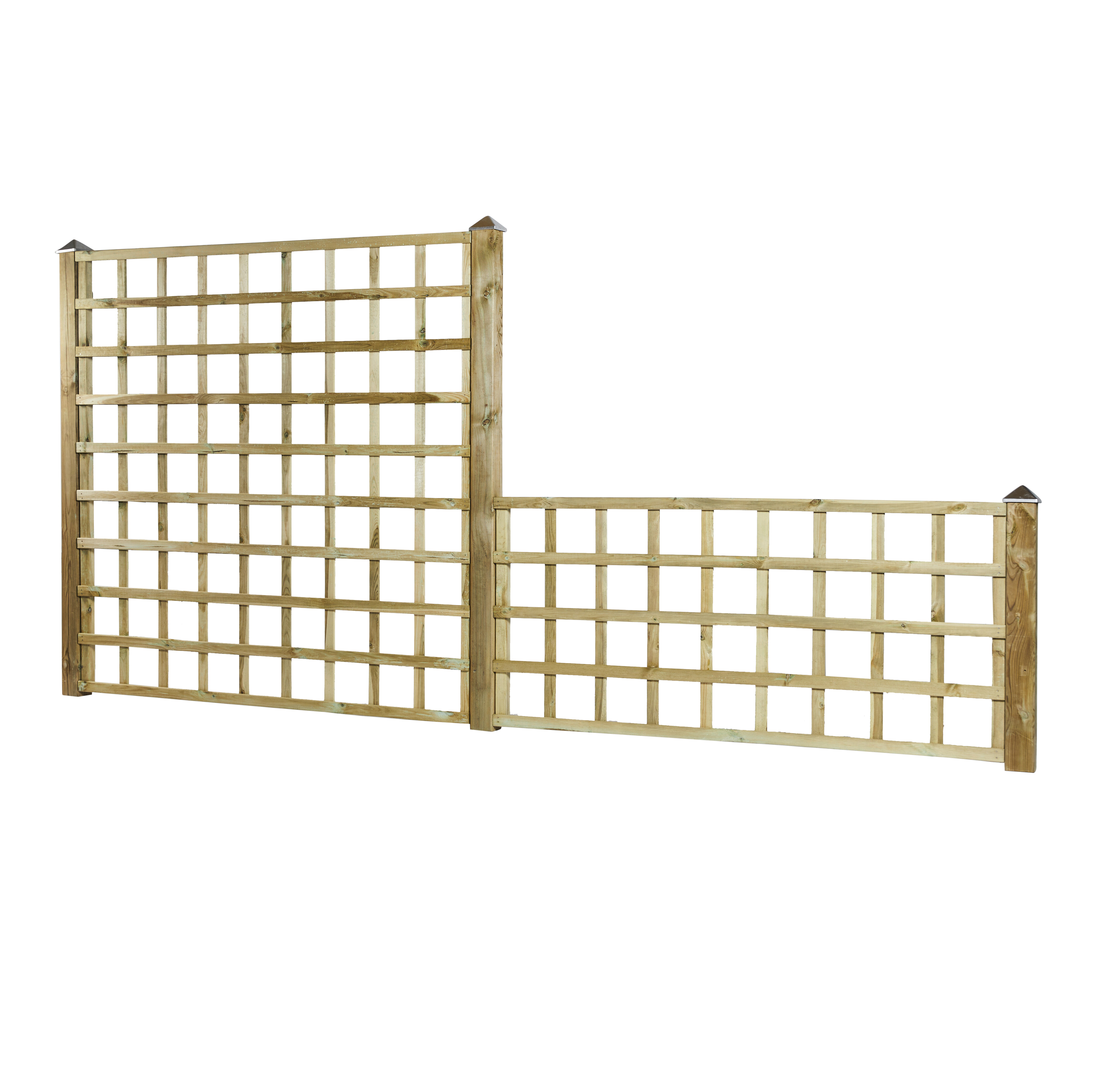 Espalierhegn 180 x 180 cm, trykimprægneret, NORDIC FENCE, SERENE