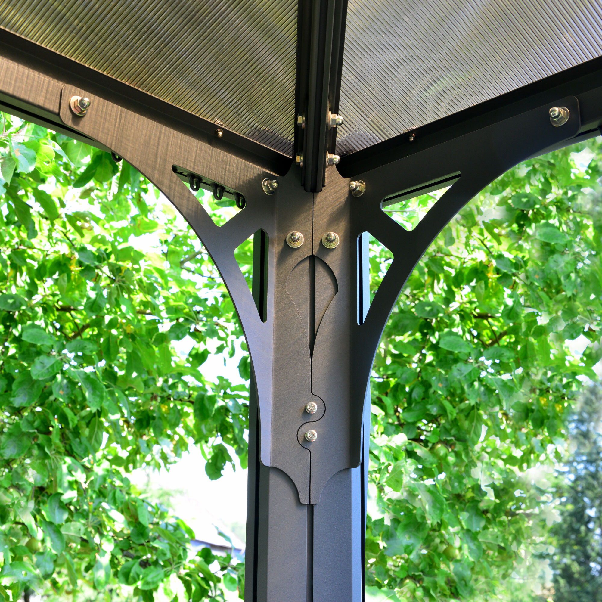 Gazebo Palermo 3000, anthracit grey - 7016 Palram - Canopia