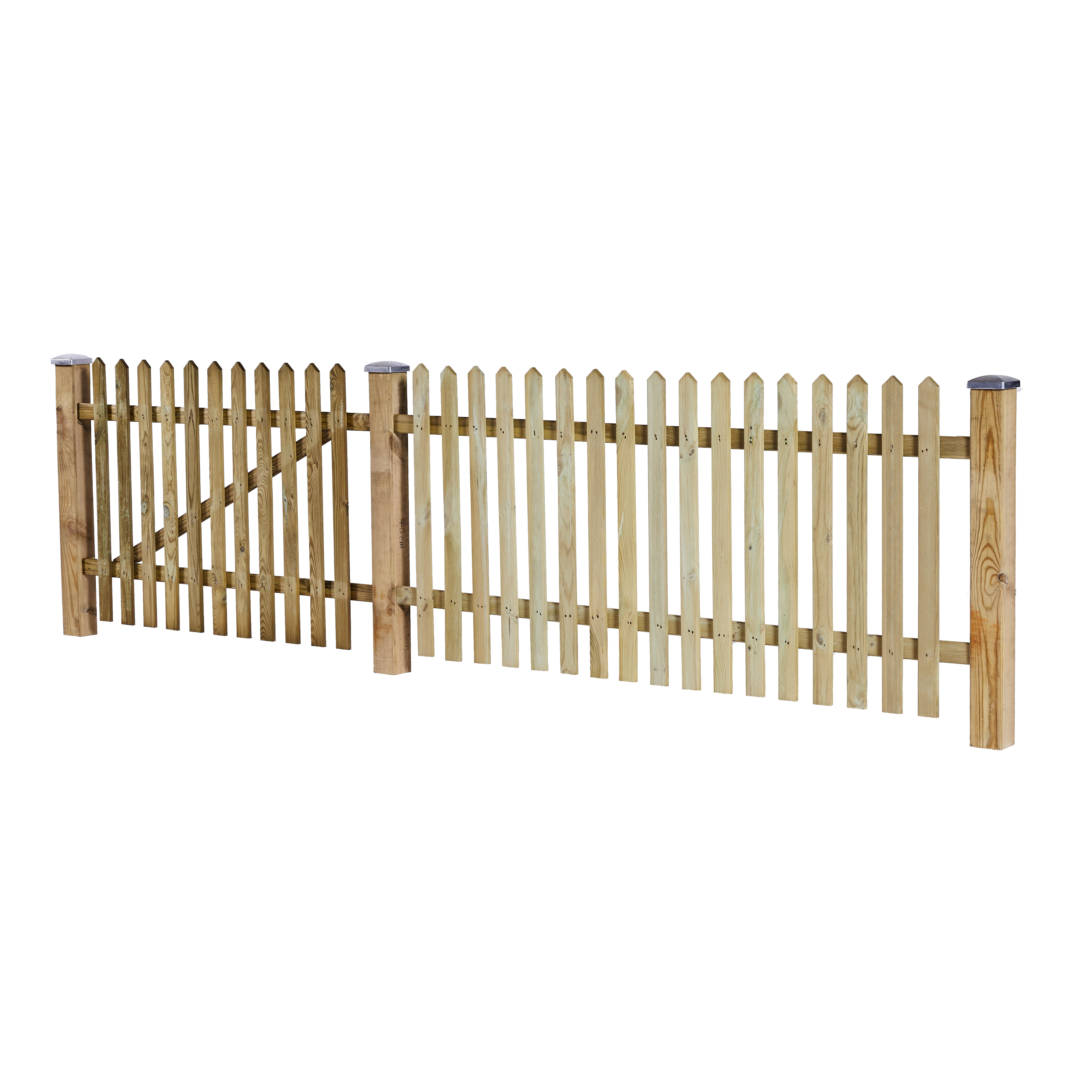 Låge 100 x 70 cm, Trykimprægneret, NORDIC FENCE, SKAGEN