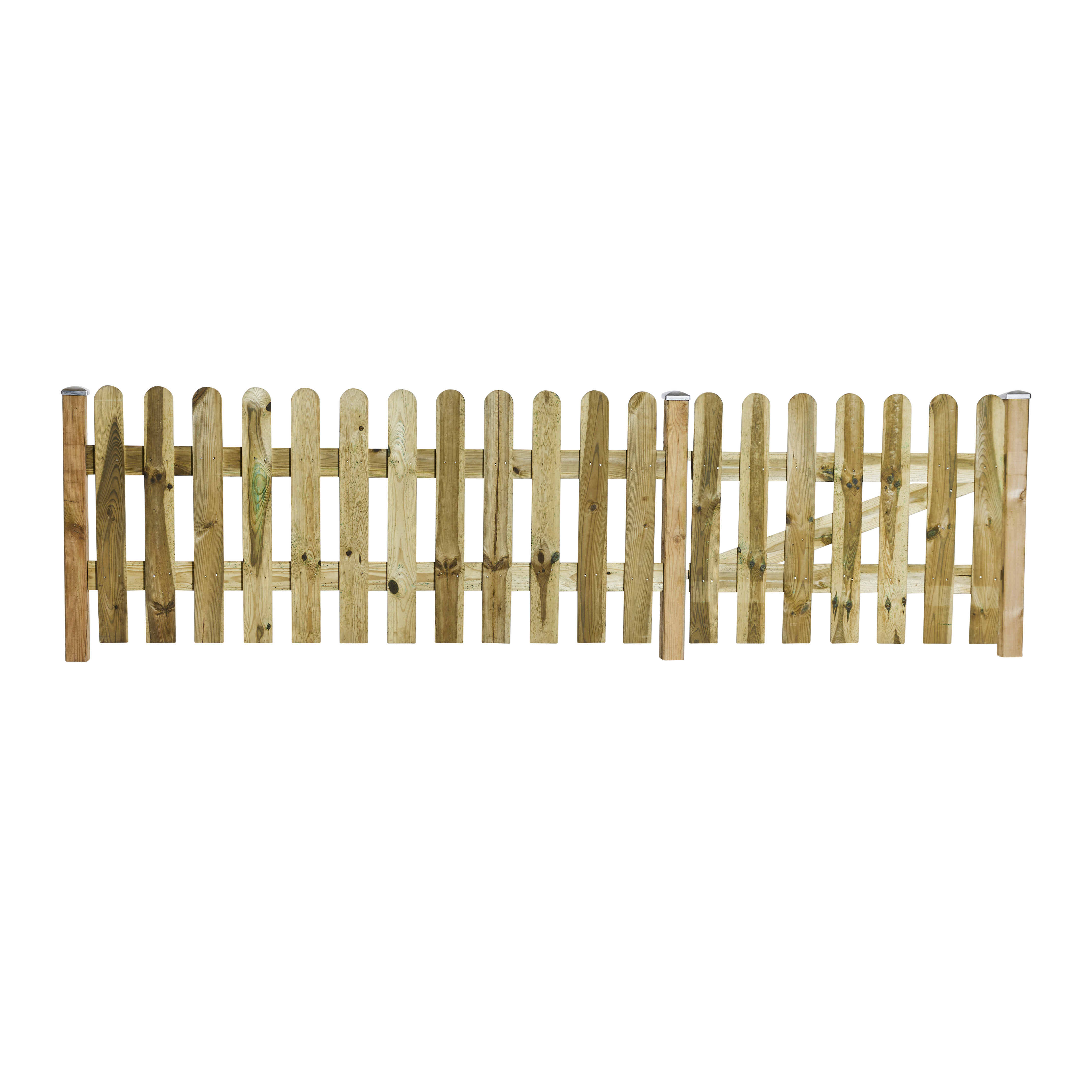 Forhavelåge 100 x 80 cm, trykimprægneret, NORDIC FENCE, FYN