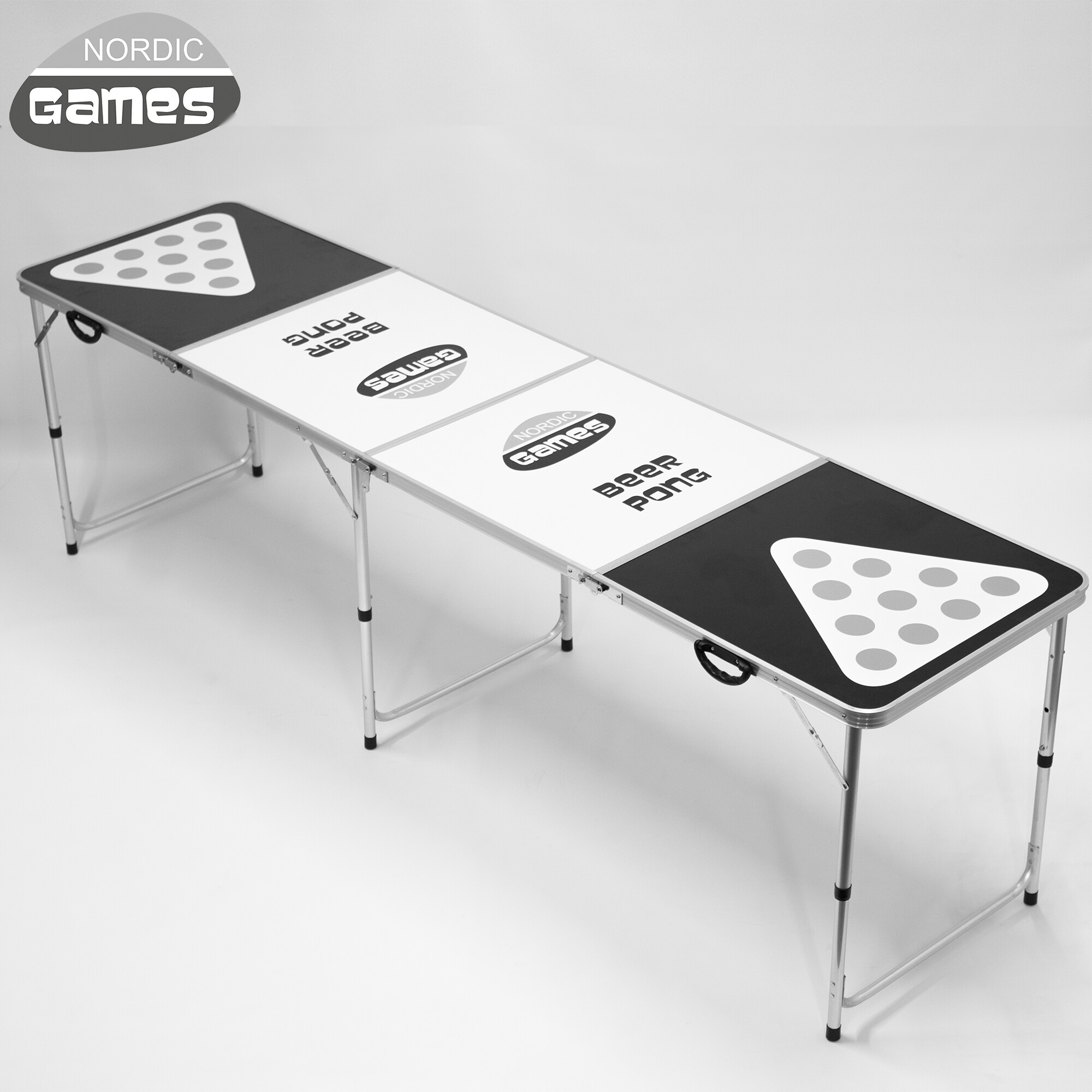 Beer Pong bord inkl. 24 krus & 24 bolde 240 x 60 cm NORDIC Games