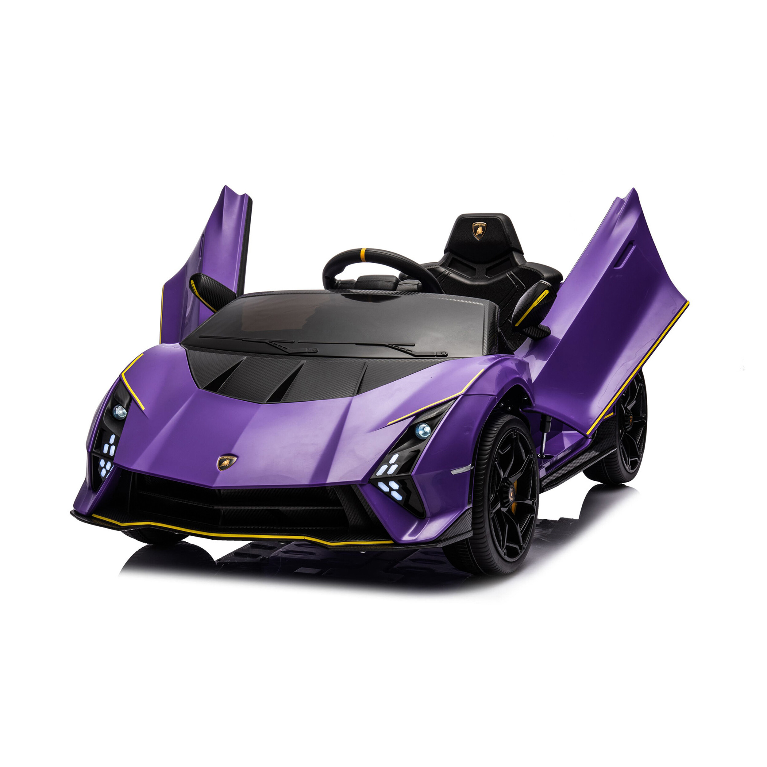 Elbil Lamborghini Autentica 4 x 10,8V motor, EVA hjul, NORDIC PLAY
