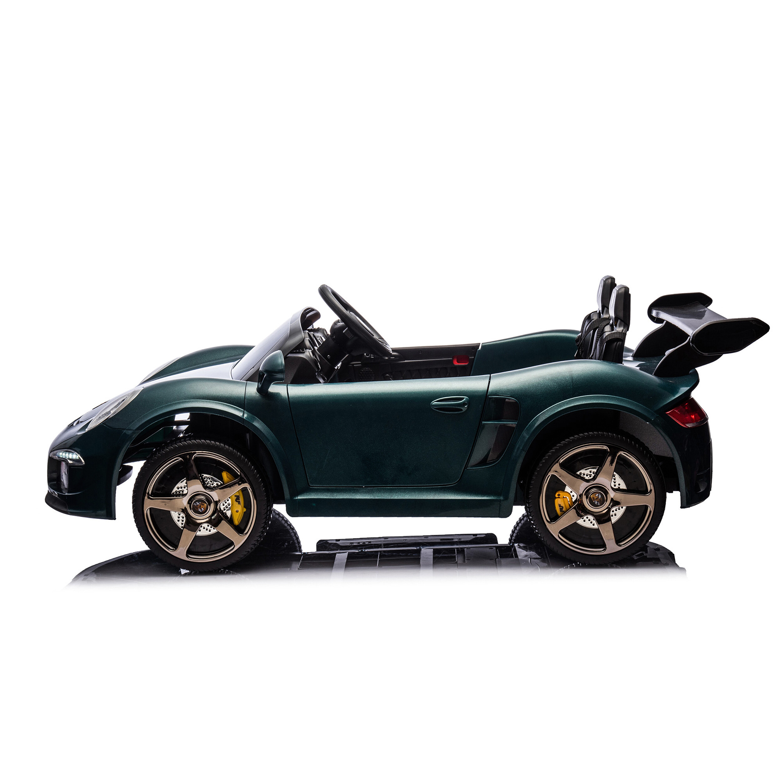 Elbil RUF 2 personers 4 x 18V motor, EVA hjul, NORDIC PLAY