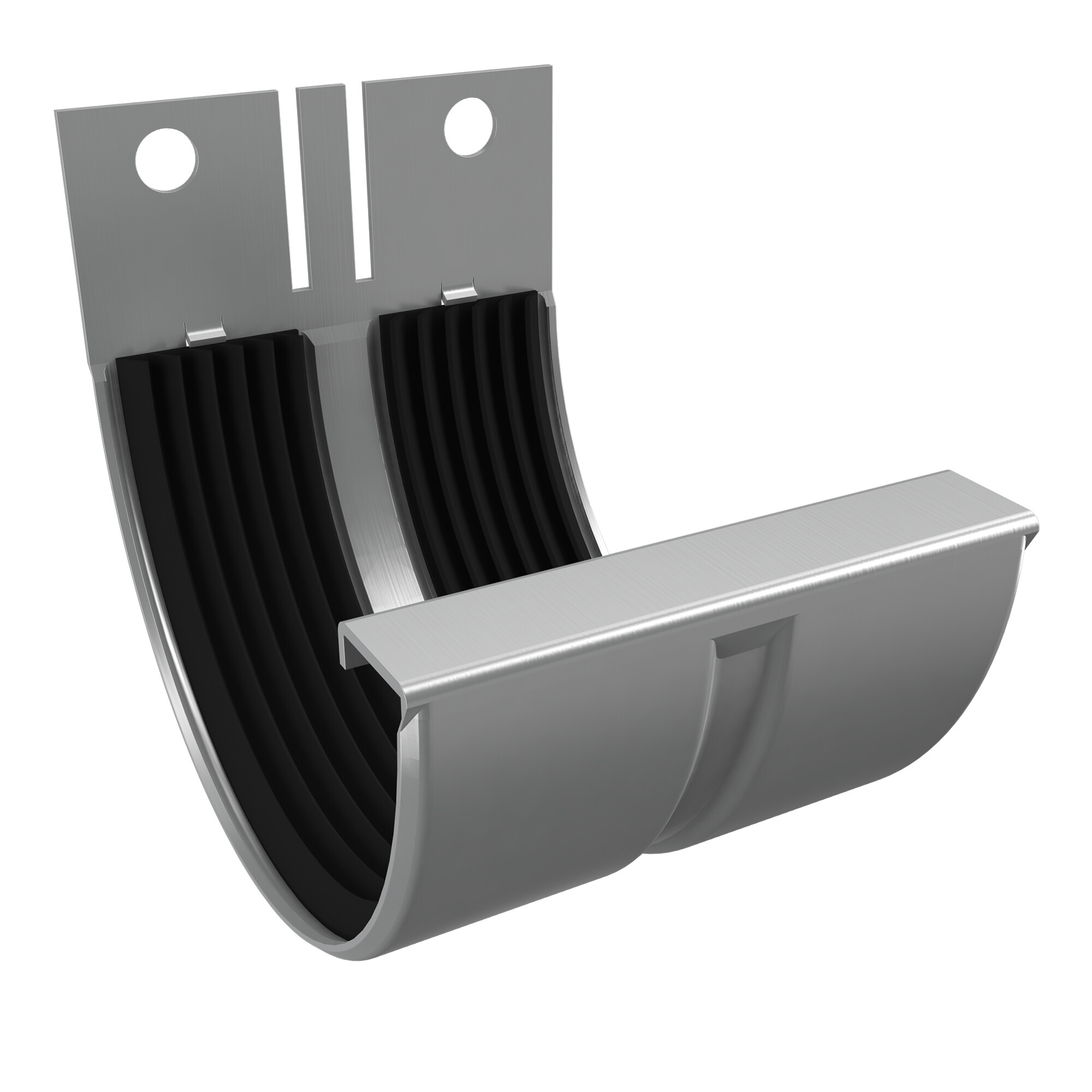 T120 samlestykke med bolt - aluminium