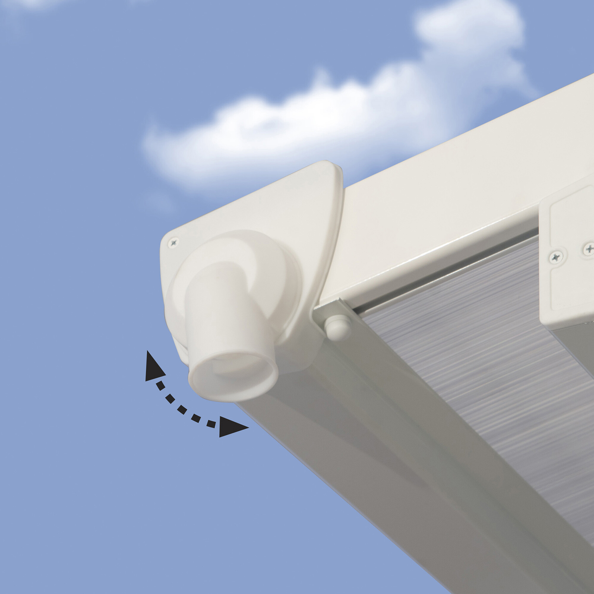 Patio cover Feria 4 x 6.06, white Palram - Canopia
