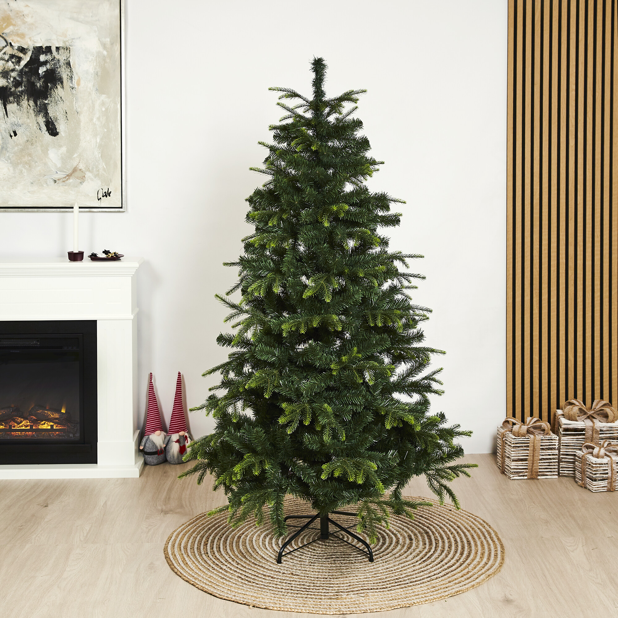 Christmas tree PE/PVC ”ALVA”, class A, 200x134 cm without LED NORDIC WINTER