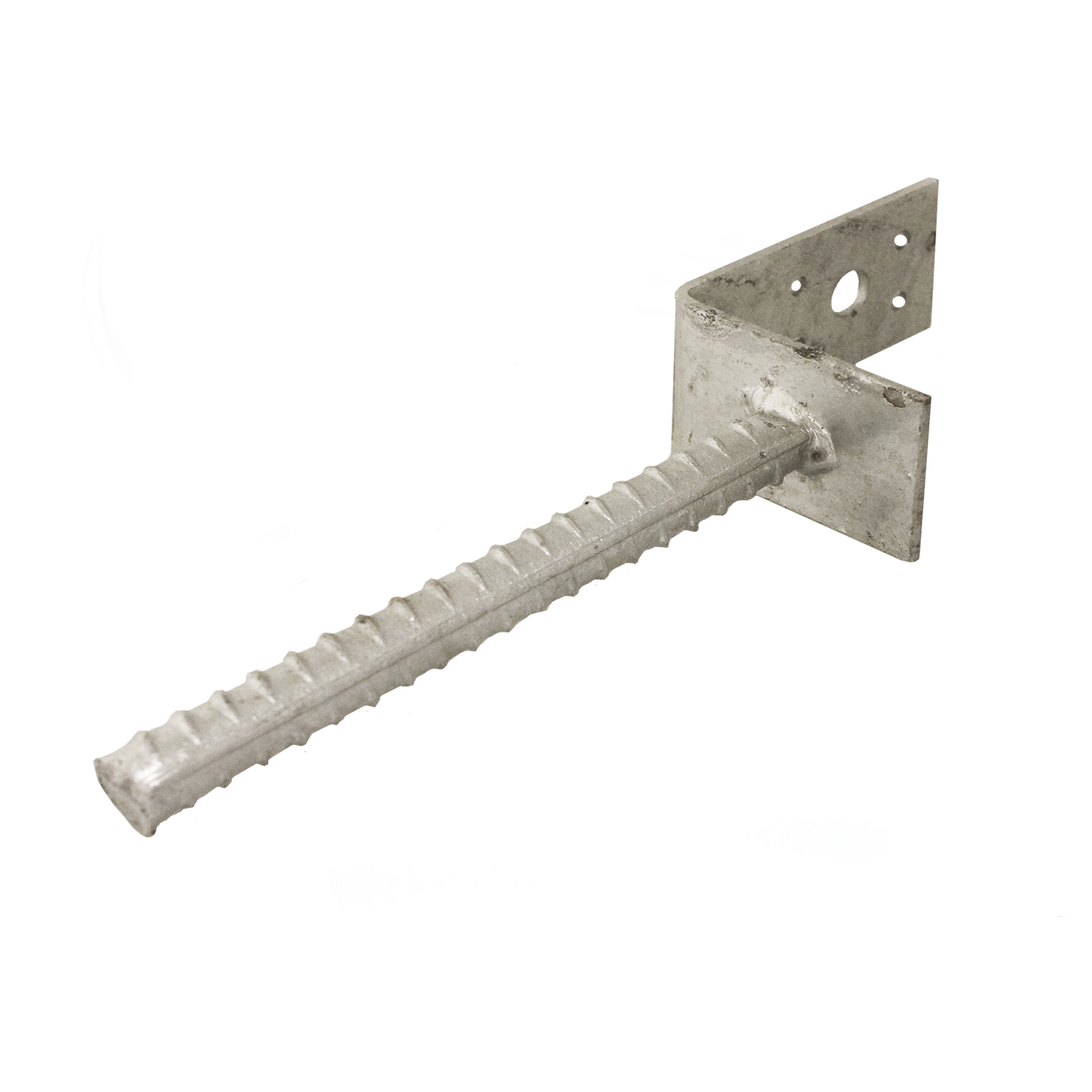 Stolpebærer L-form 4 x 75 x 50 mm