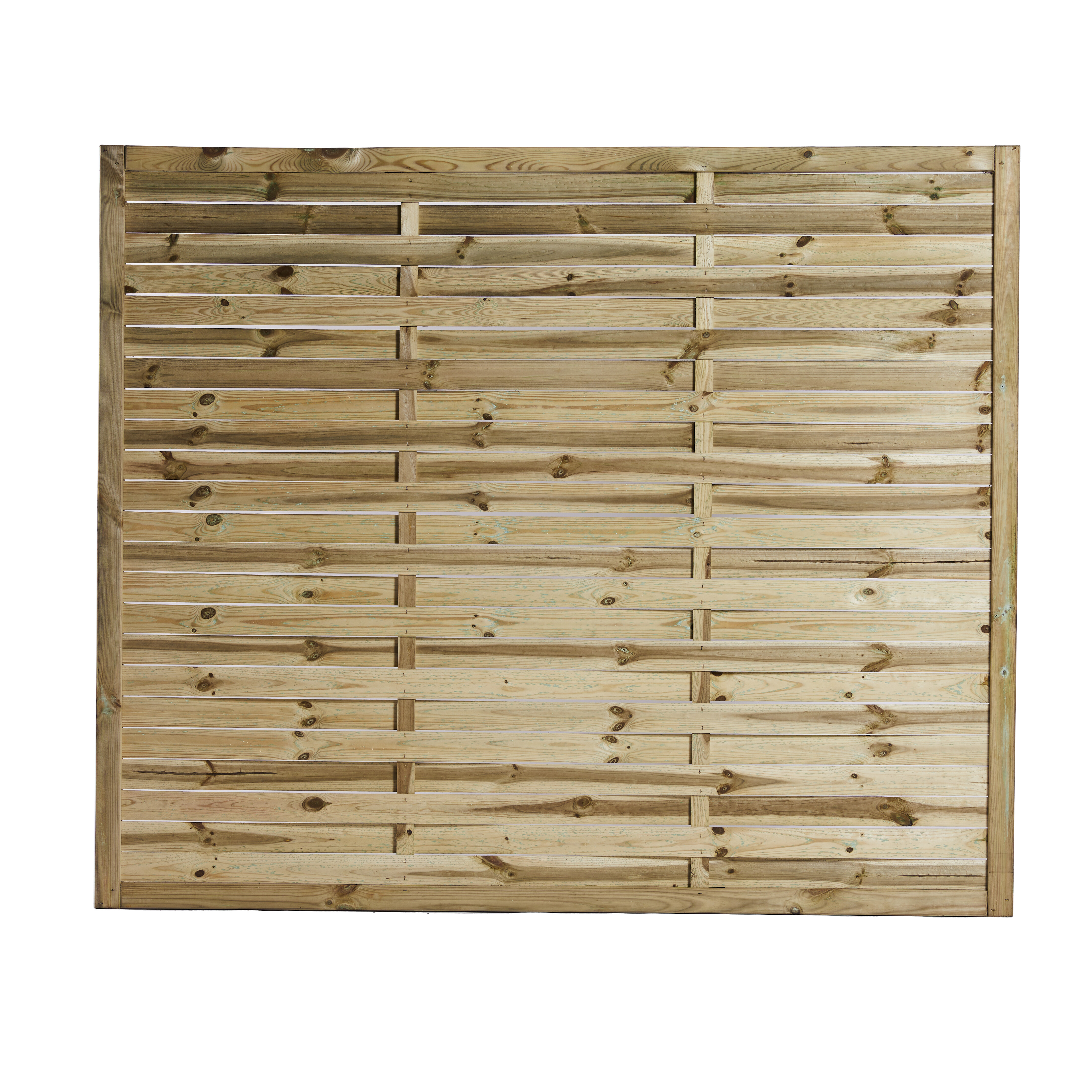 Lamelhegn 180 x 150 cm, trykimprægneret, NORDIC FENCE, BASE