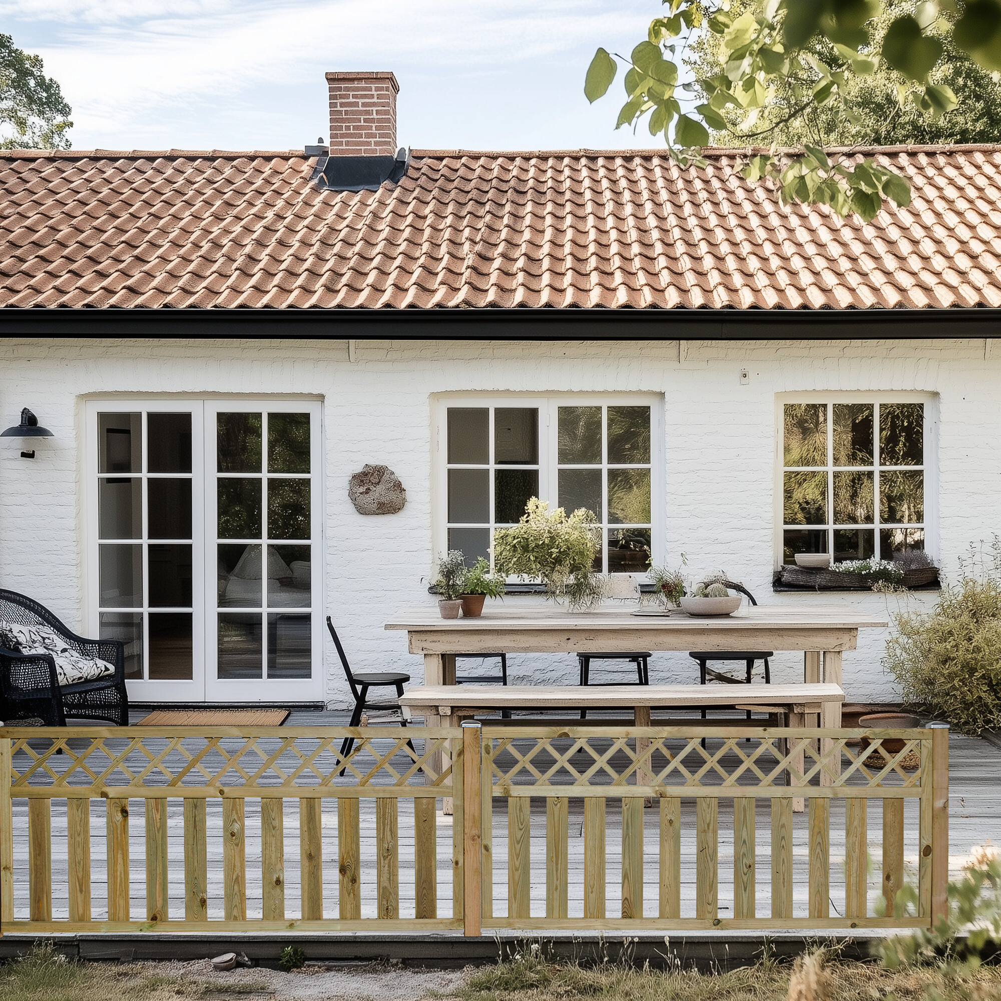 Forhavelåge, 93 x 80 cm, Trykimprægneret, NORDIC FENCE, FANØ