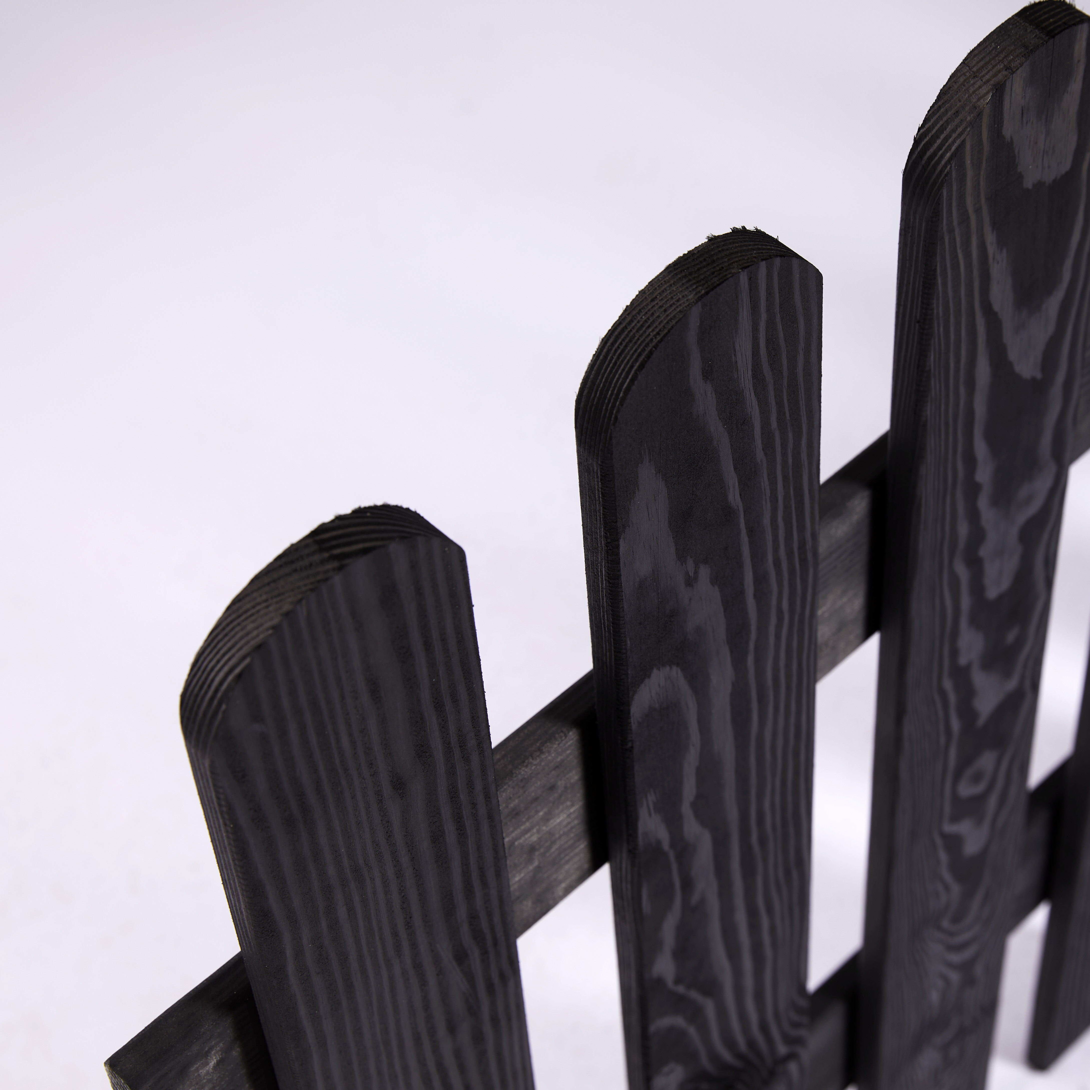 Forhavehegn 180 x 80 cm, grundmalet sort, NORDIC FENCE, FYN
