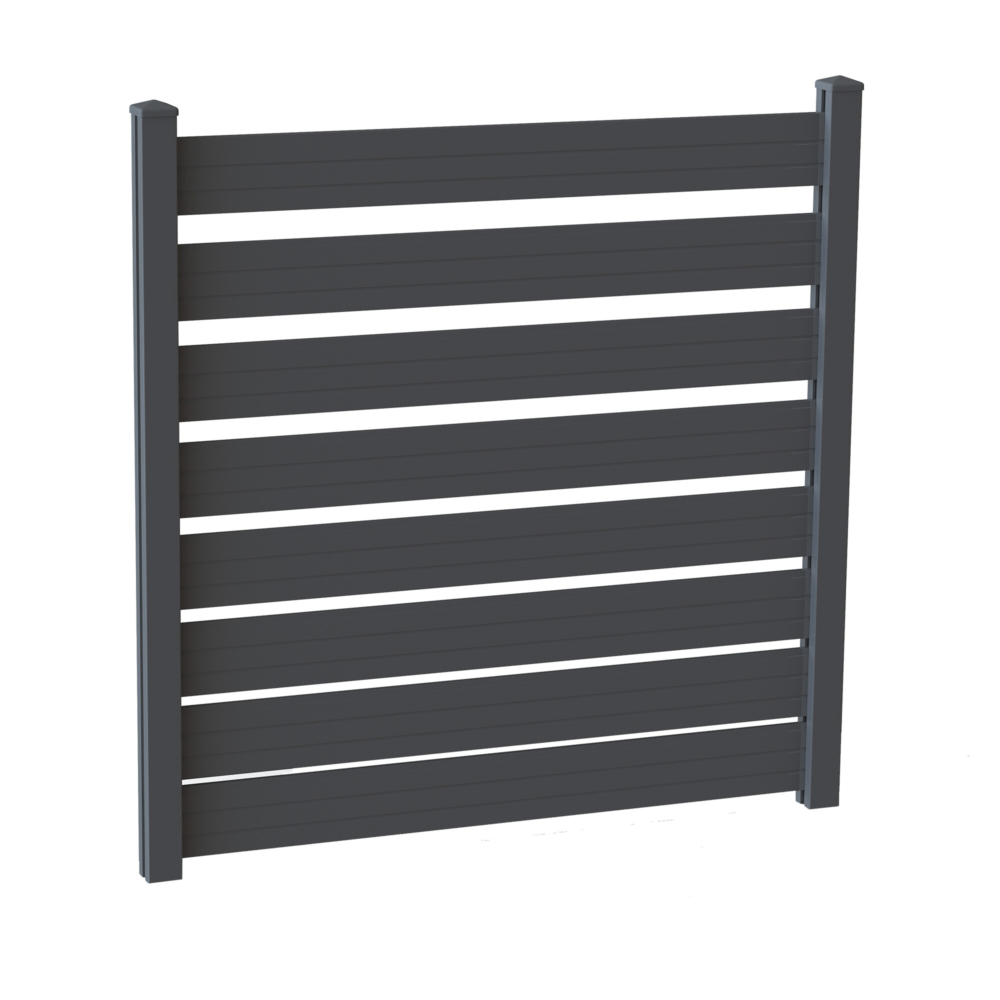 Aluminium slats for 100 x 100 cm fence