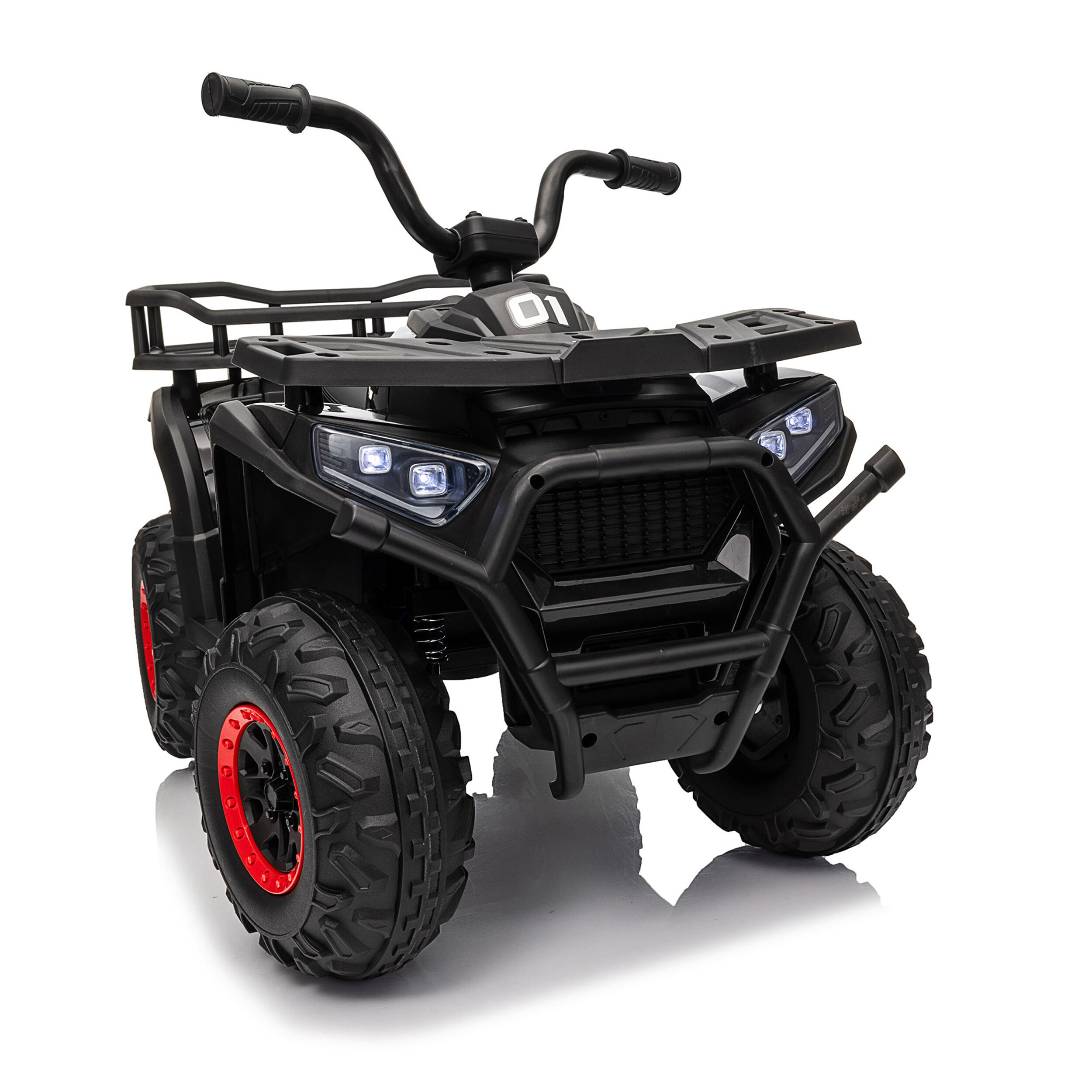 Elbil ATV 4 x 10,8V motor, EVA hjul NORDIC PLAY