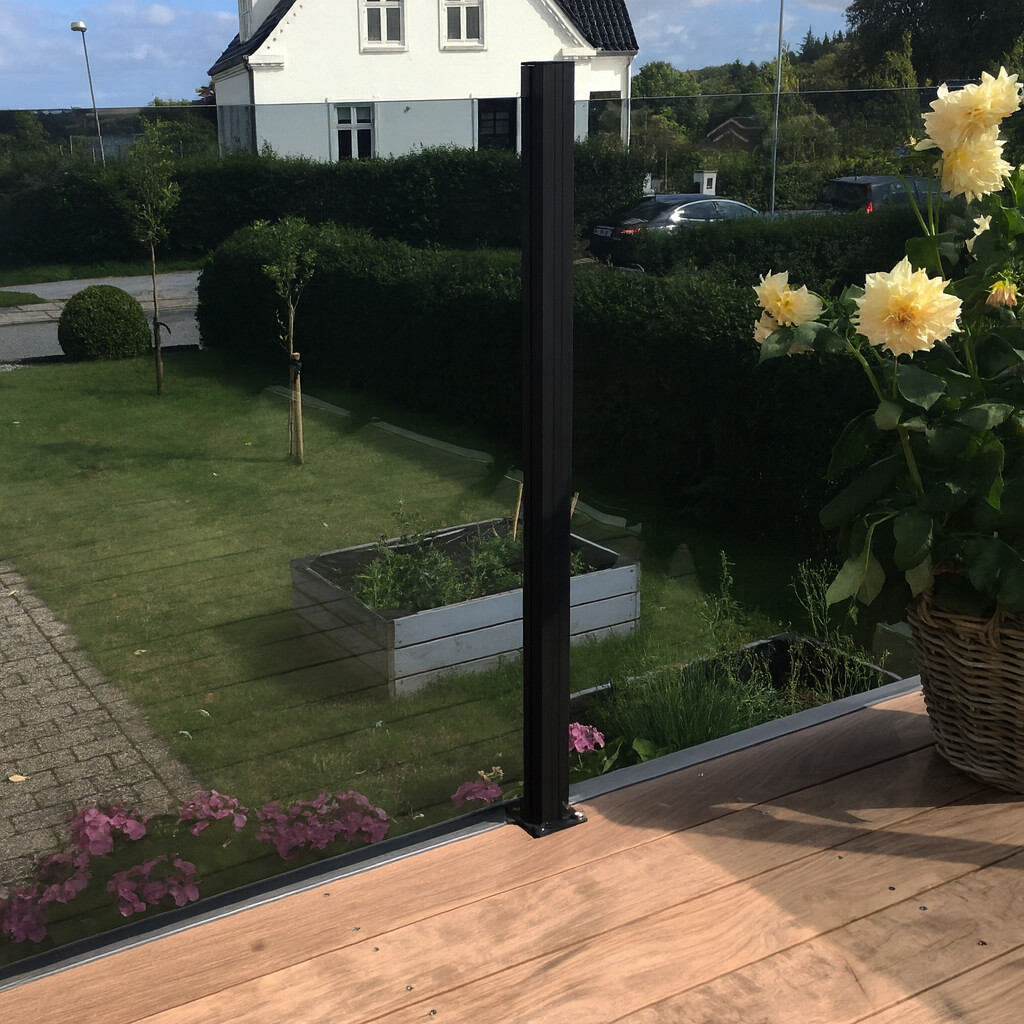 Glashavehegn med aluskinne 1500 x 950 mm HORTUS