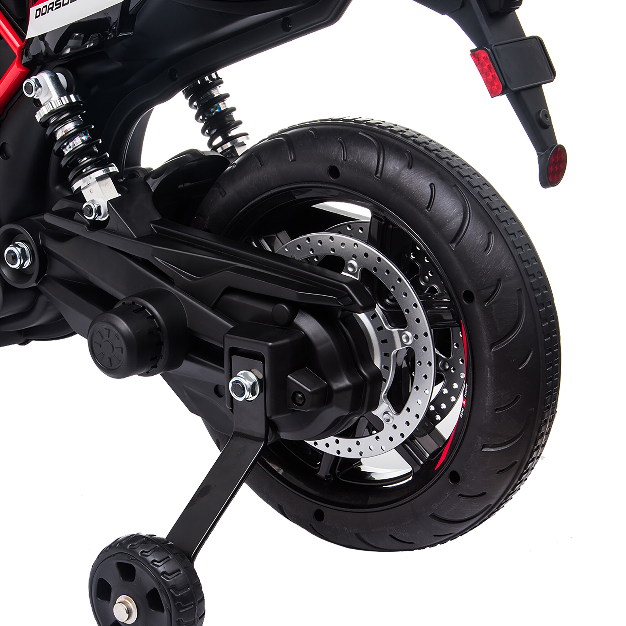 Elmotorcykel Aprilia Dorsoduro 900 12V, sort NORDIC PLAY