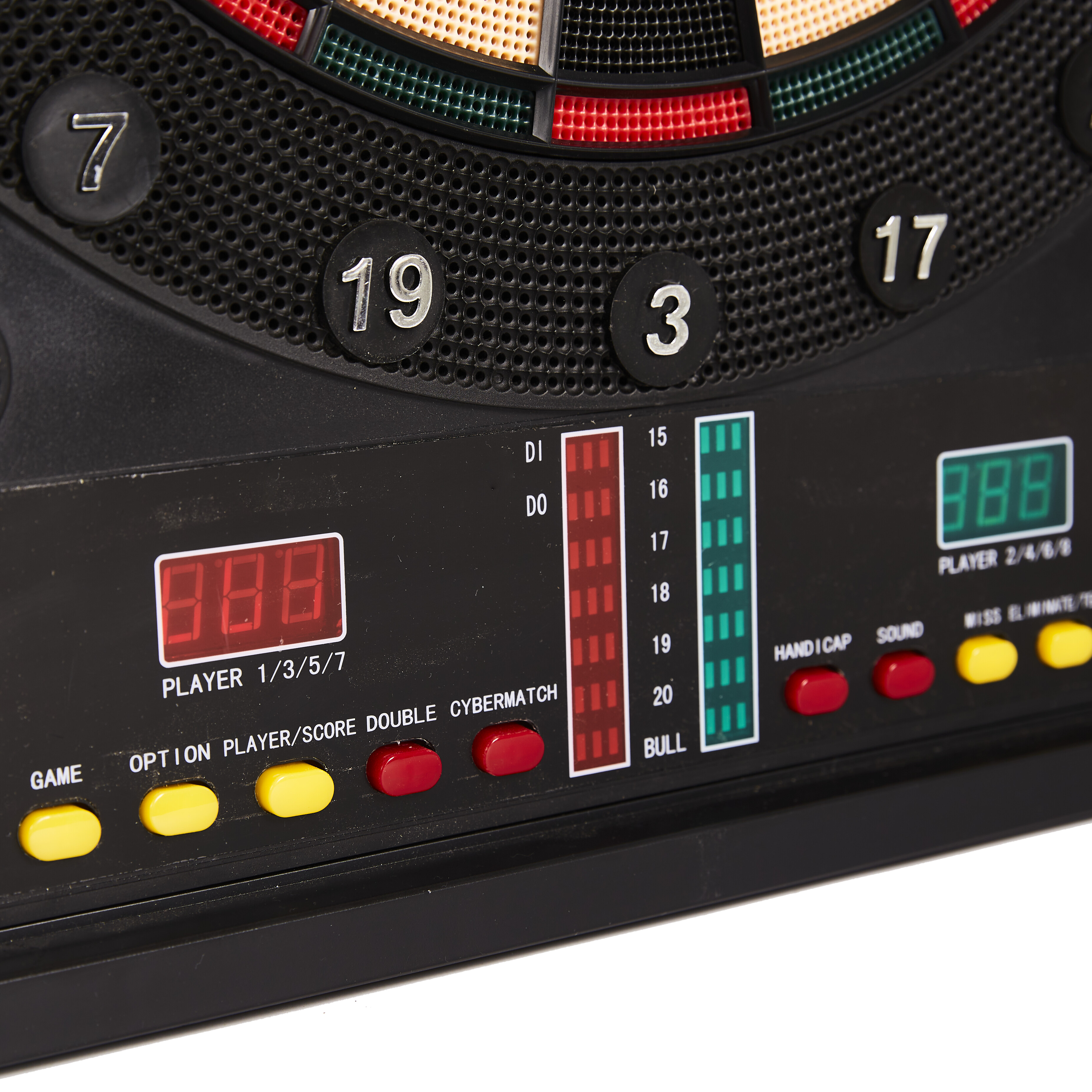 Electronic cabinet dartboard game with darts NORDIC Games