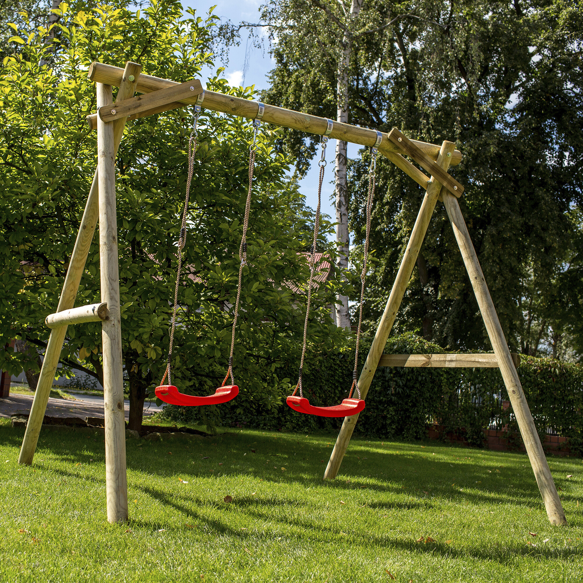 Gungställning m/ beslag och gungor NORDIC PLAY
