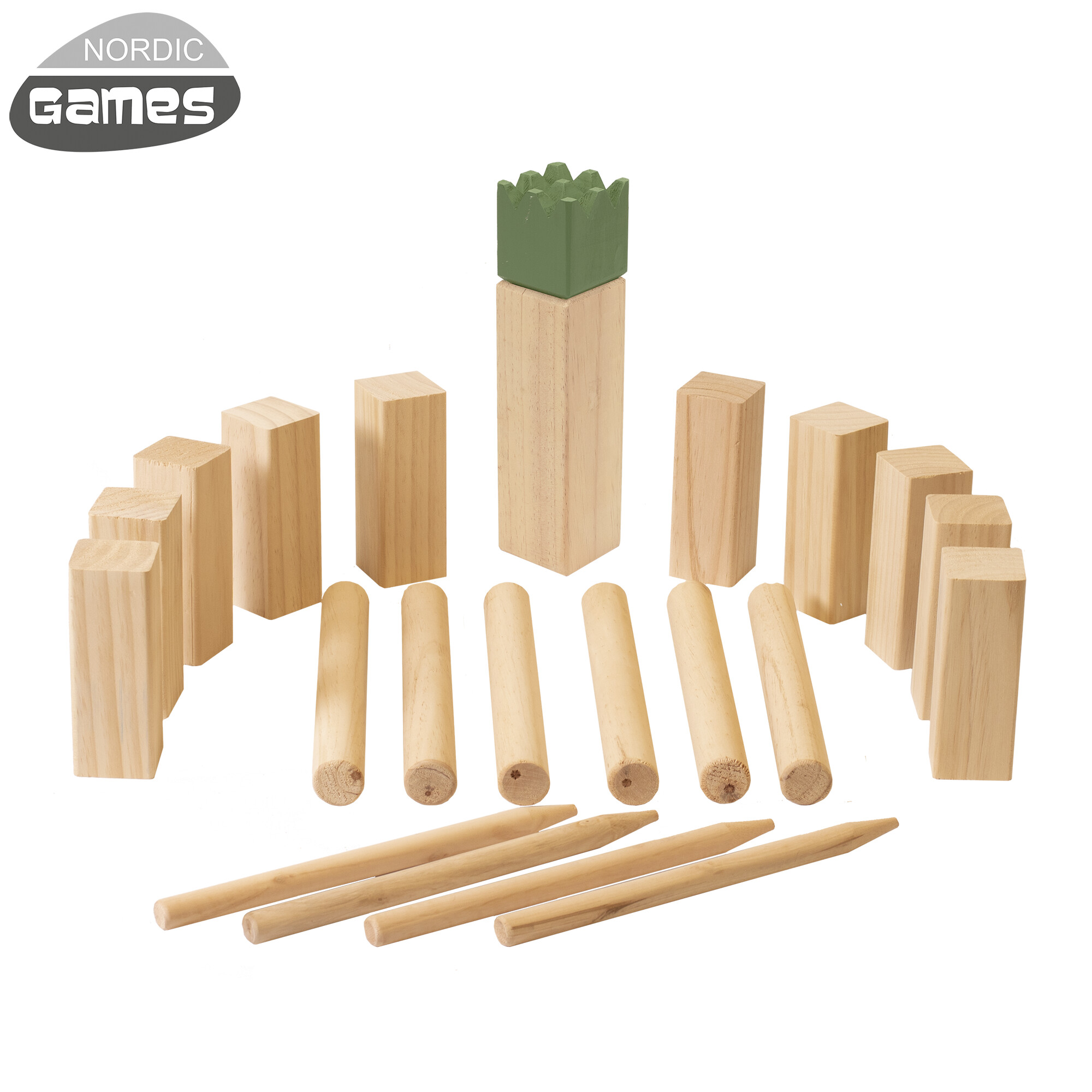 Kubb/vikingespil deluxe XXL NORDIC Games