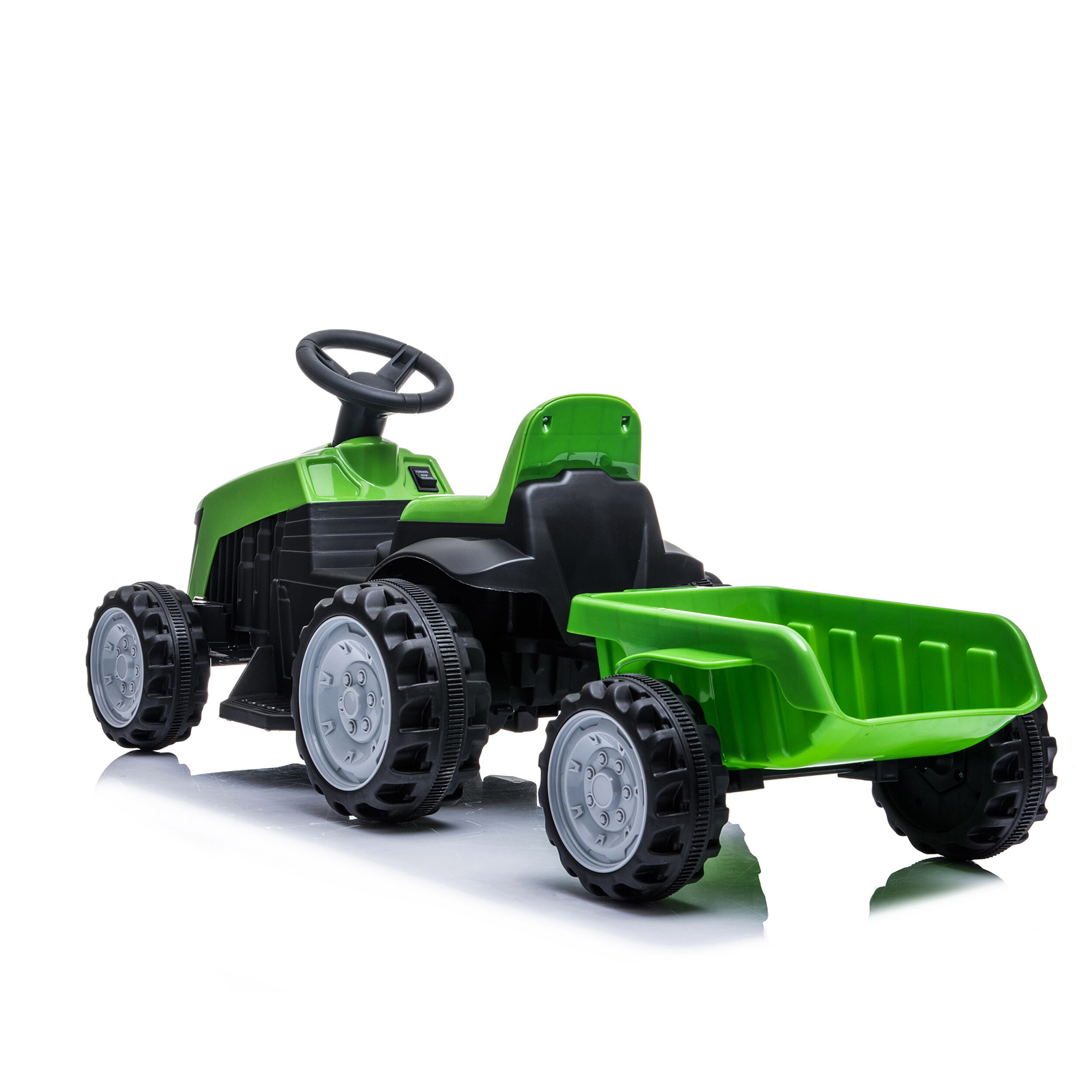 Eltraktor med trailer, 1 x 7,4V motor NORDIC PLAY