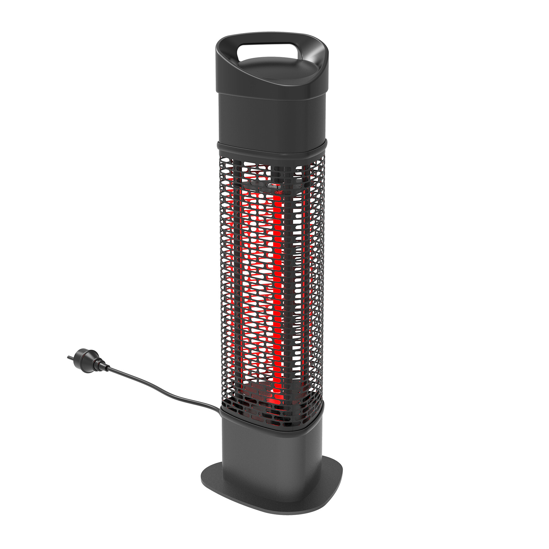 Patio heater under table 1200 W HORTUS, black
