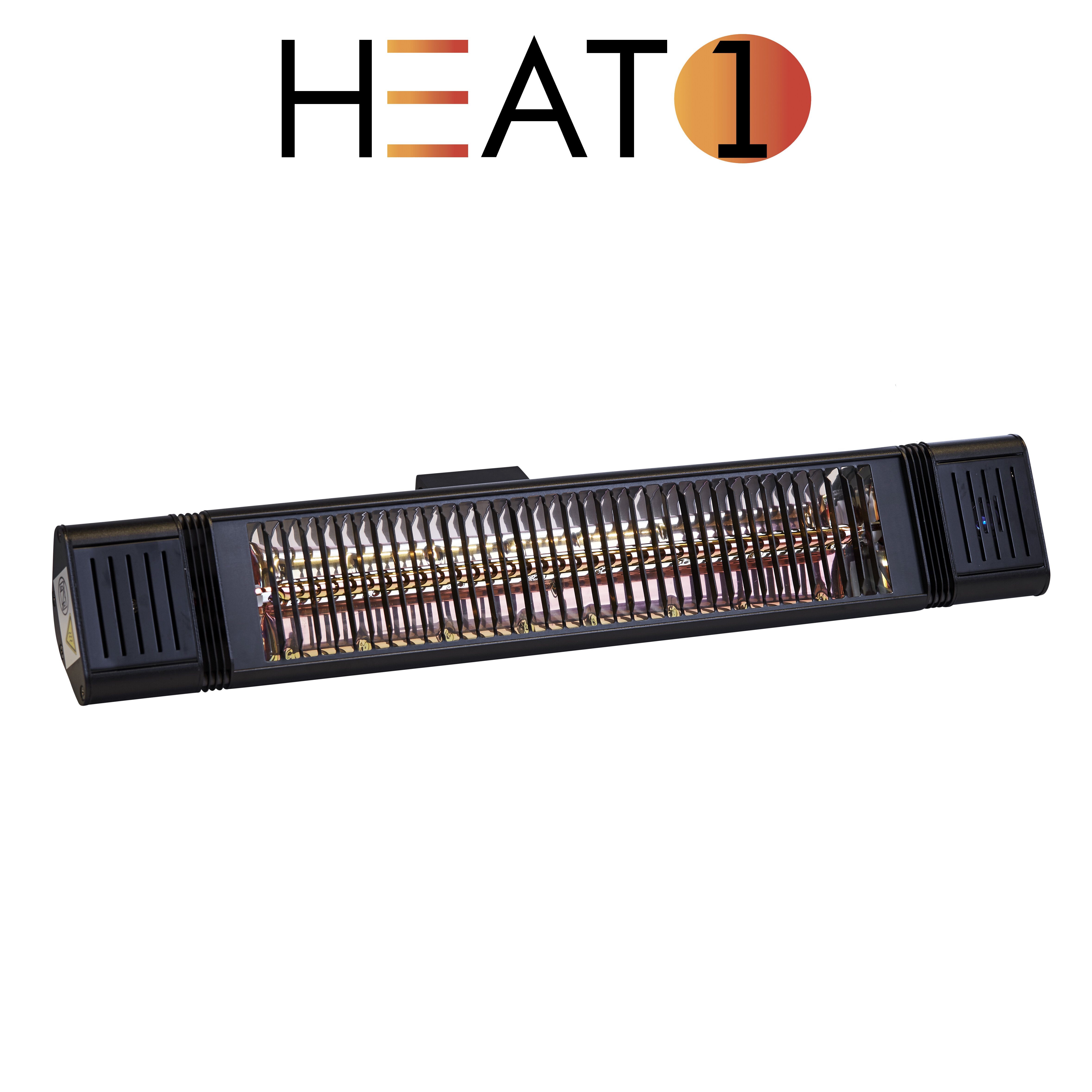 Terrassvärmare ECO plus-line 1500W HEAT1, svart