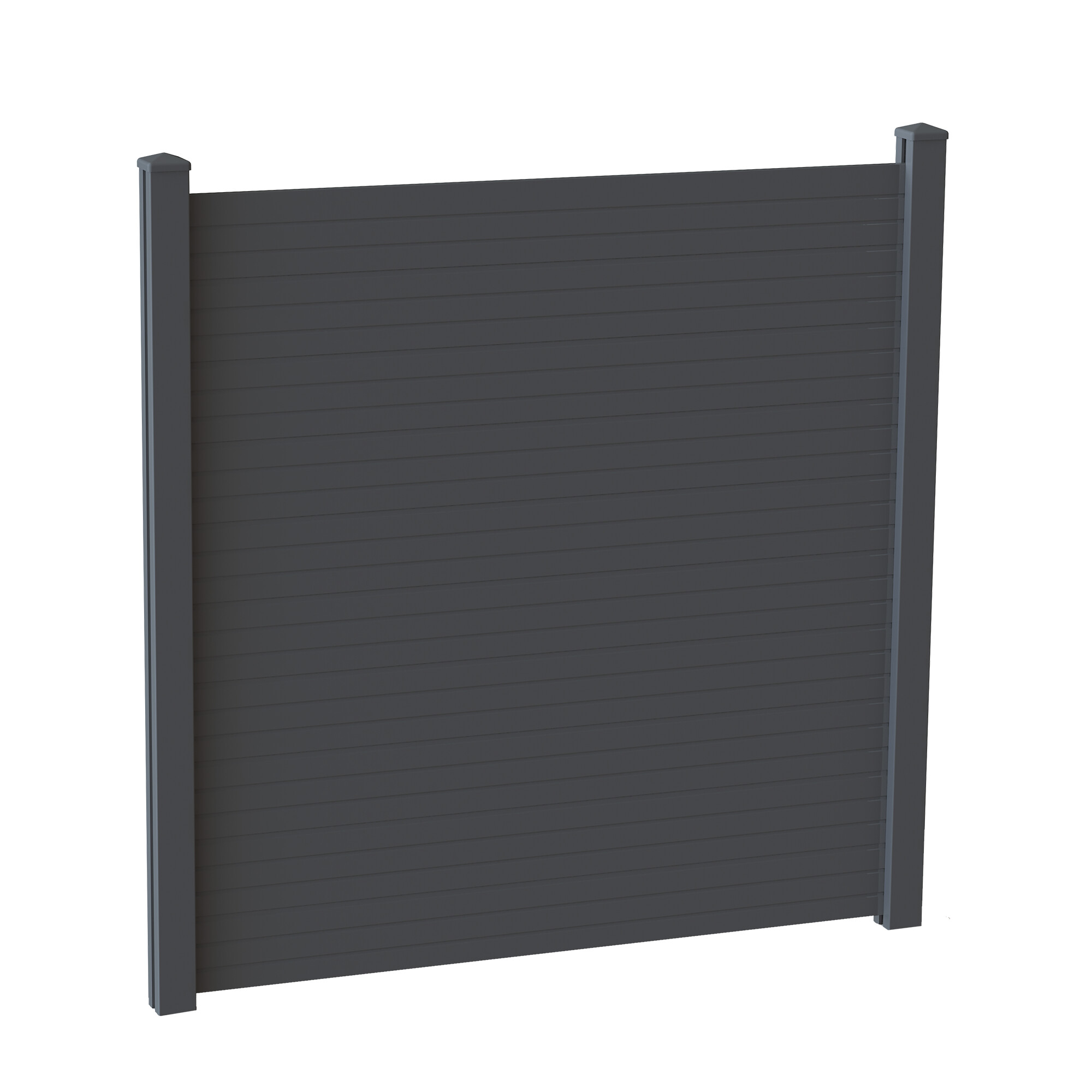 Aluminium slats for 100 x 100 cm fence