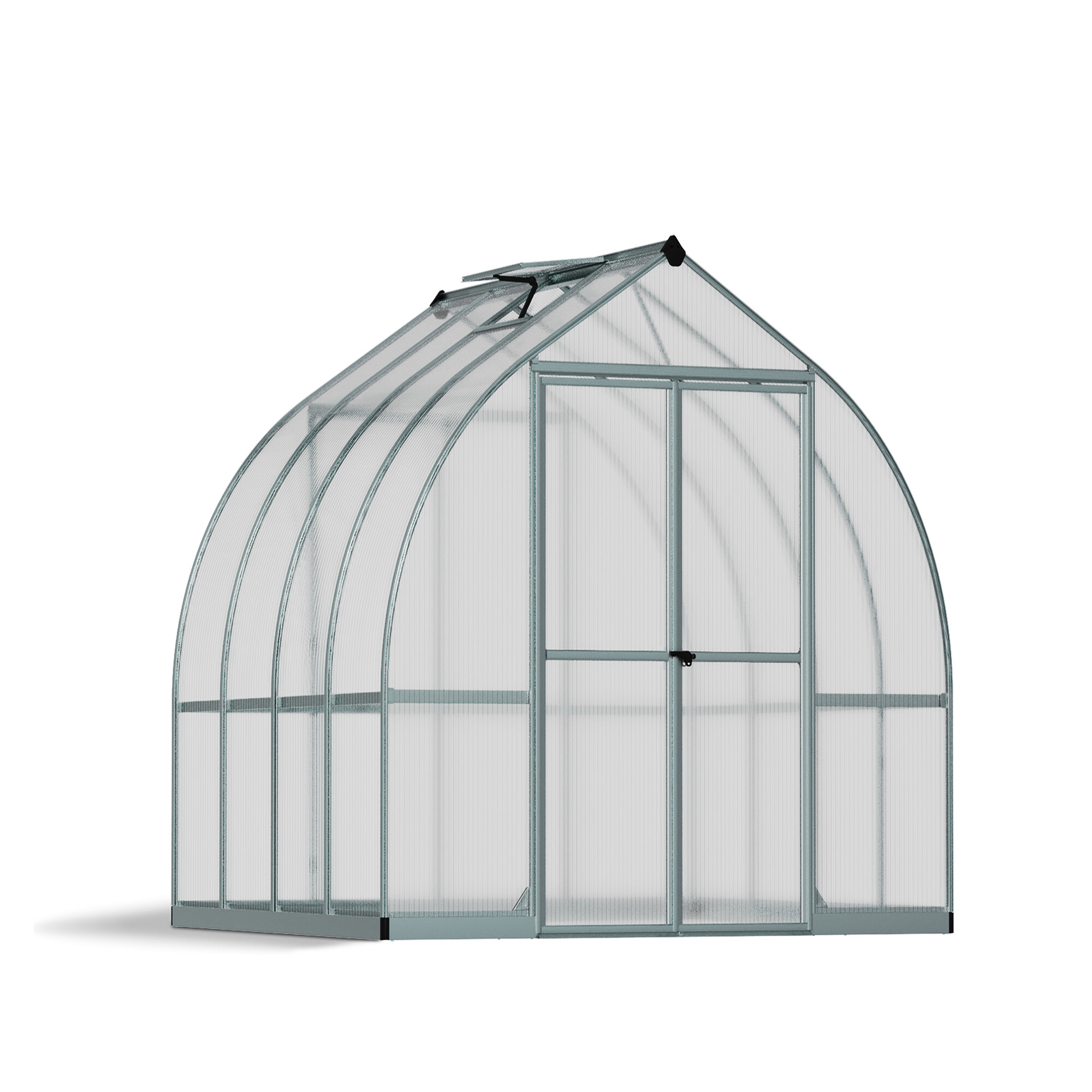 Drivhus Bella 6 m2 sølv Palram - Canopia