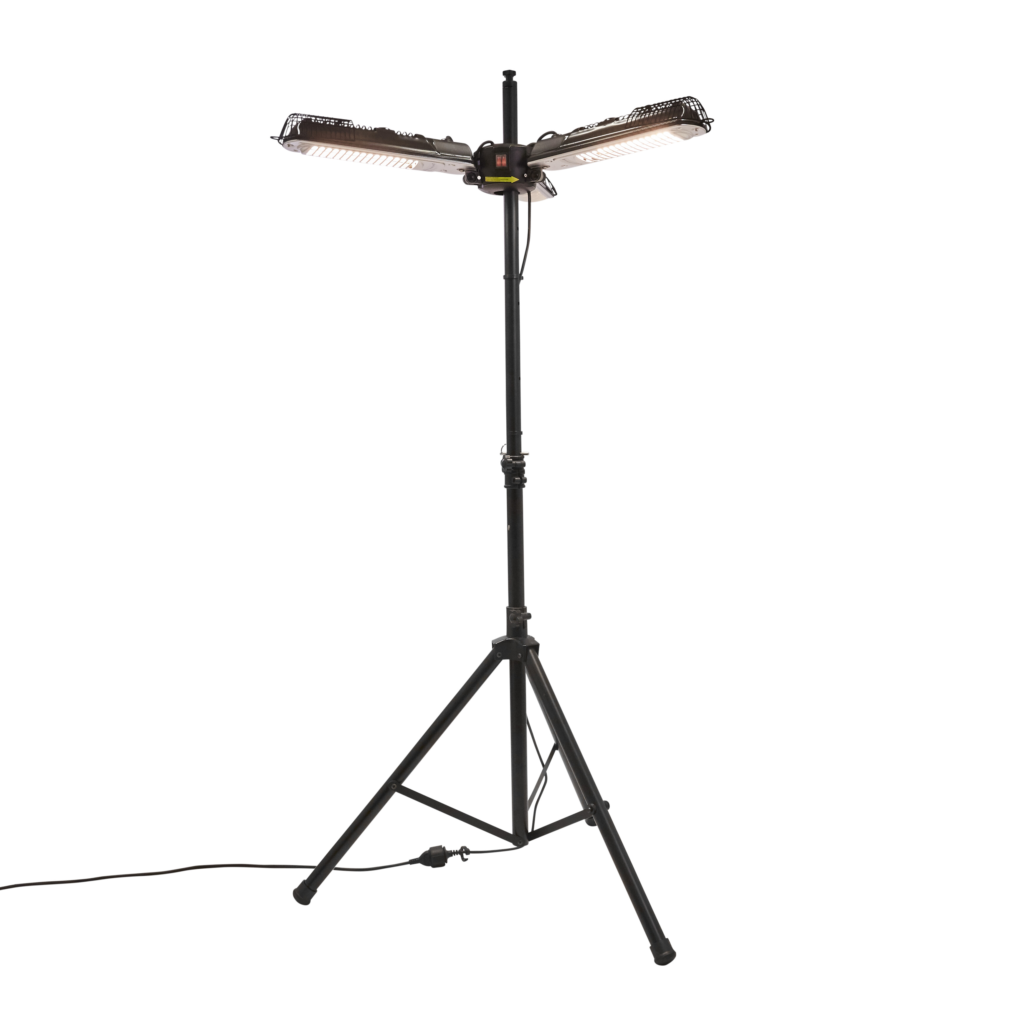 Terrassvärmare parasoll 2000 W HORTUS, svart