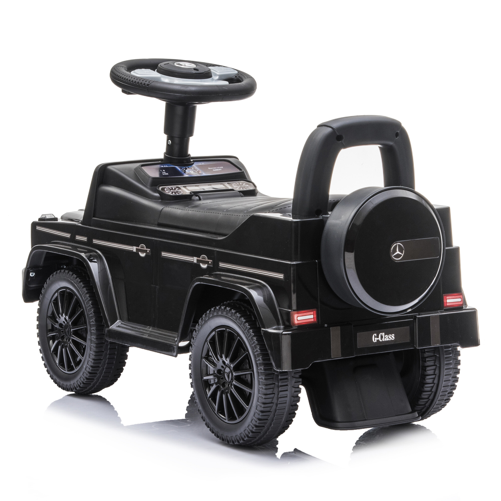 Gåbil Mercedes-Benz licens G350D sort NORDIC PLAY