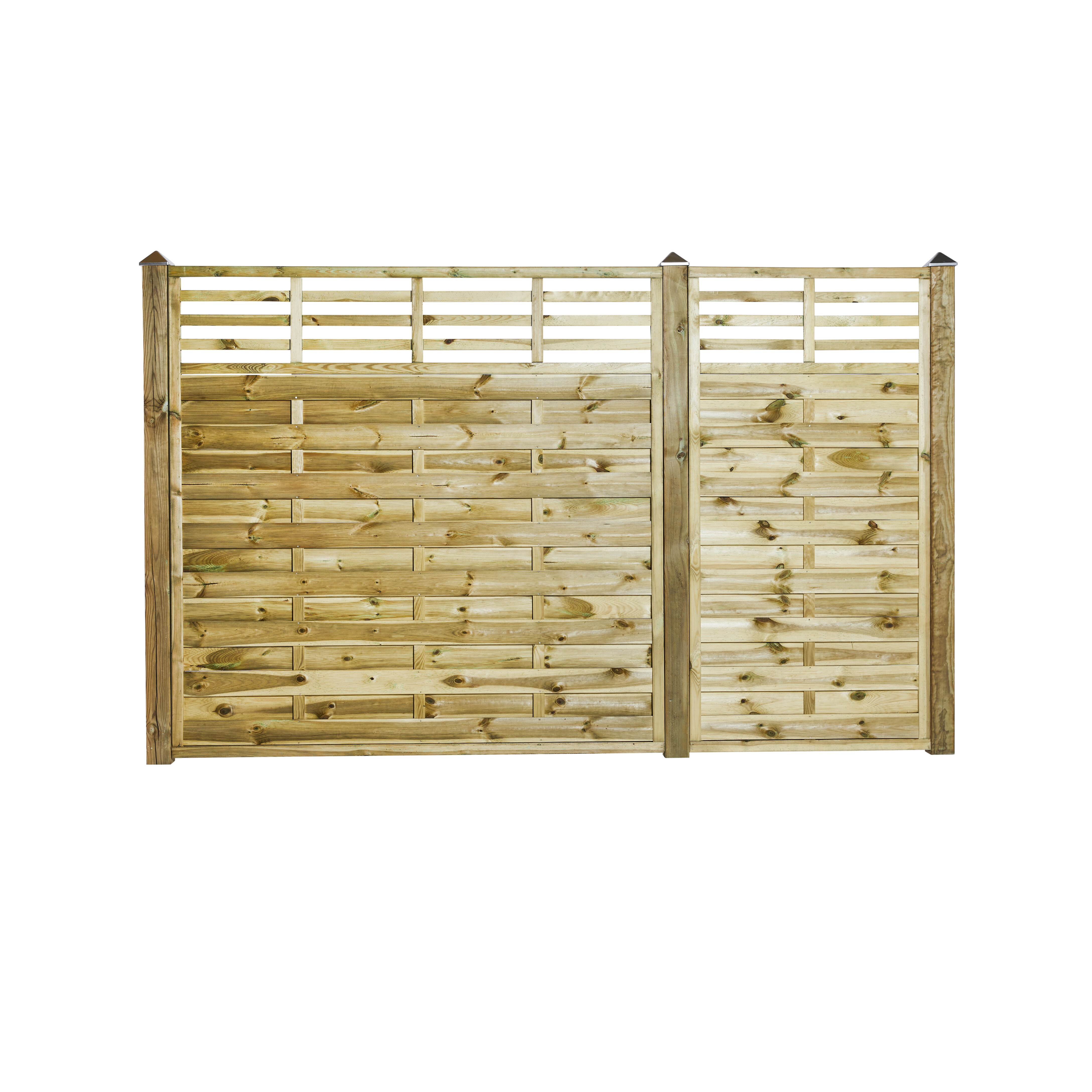 Læhegn, 180 x 180 cm, trykimprægneret, NORDIC FENCE, STRAIGHT