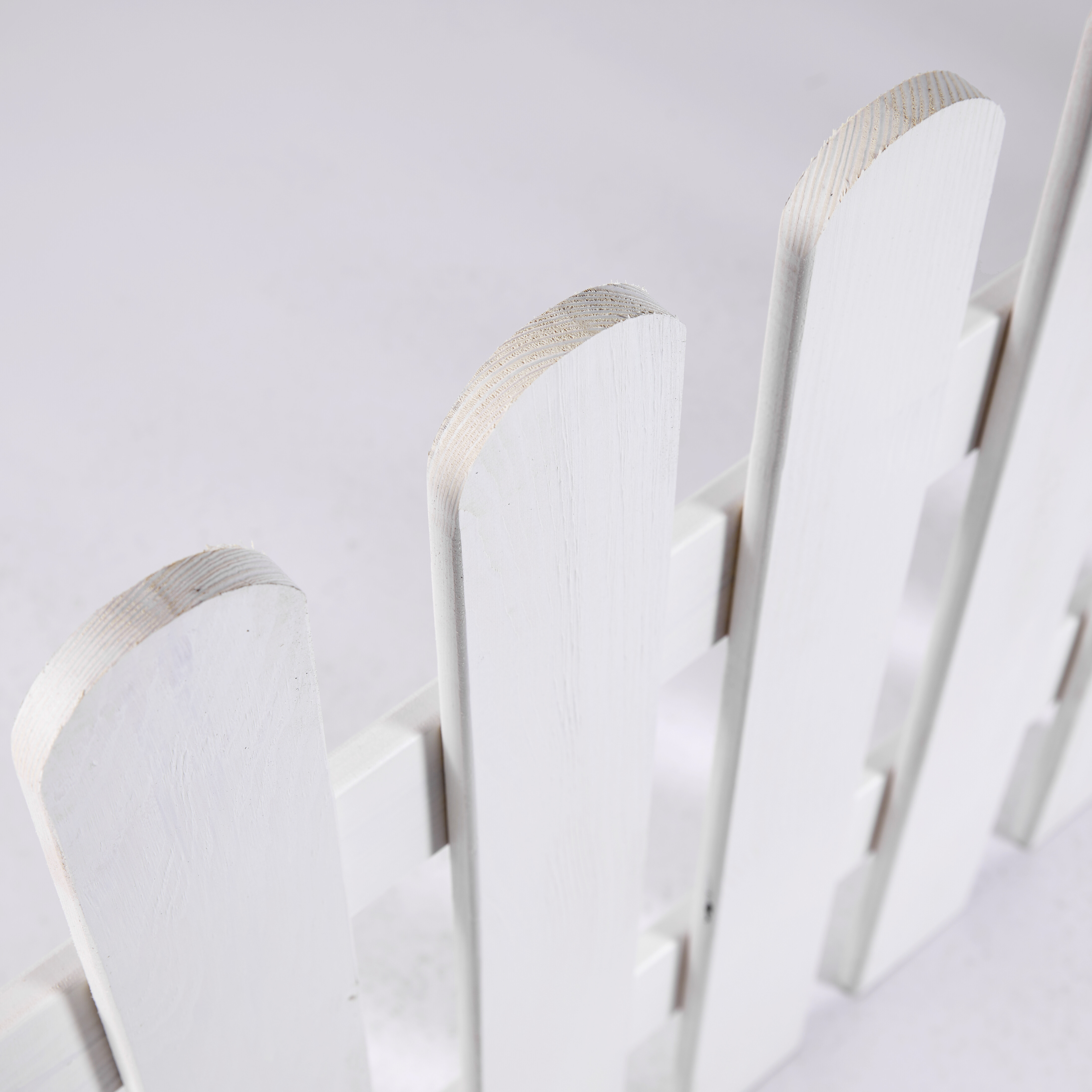 Forhavehegn 180 x 80 cm, grundmalet hvid, NORDIC FENCE, FYN