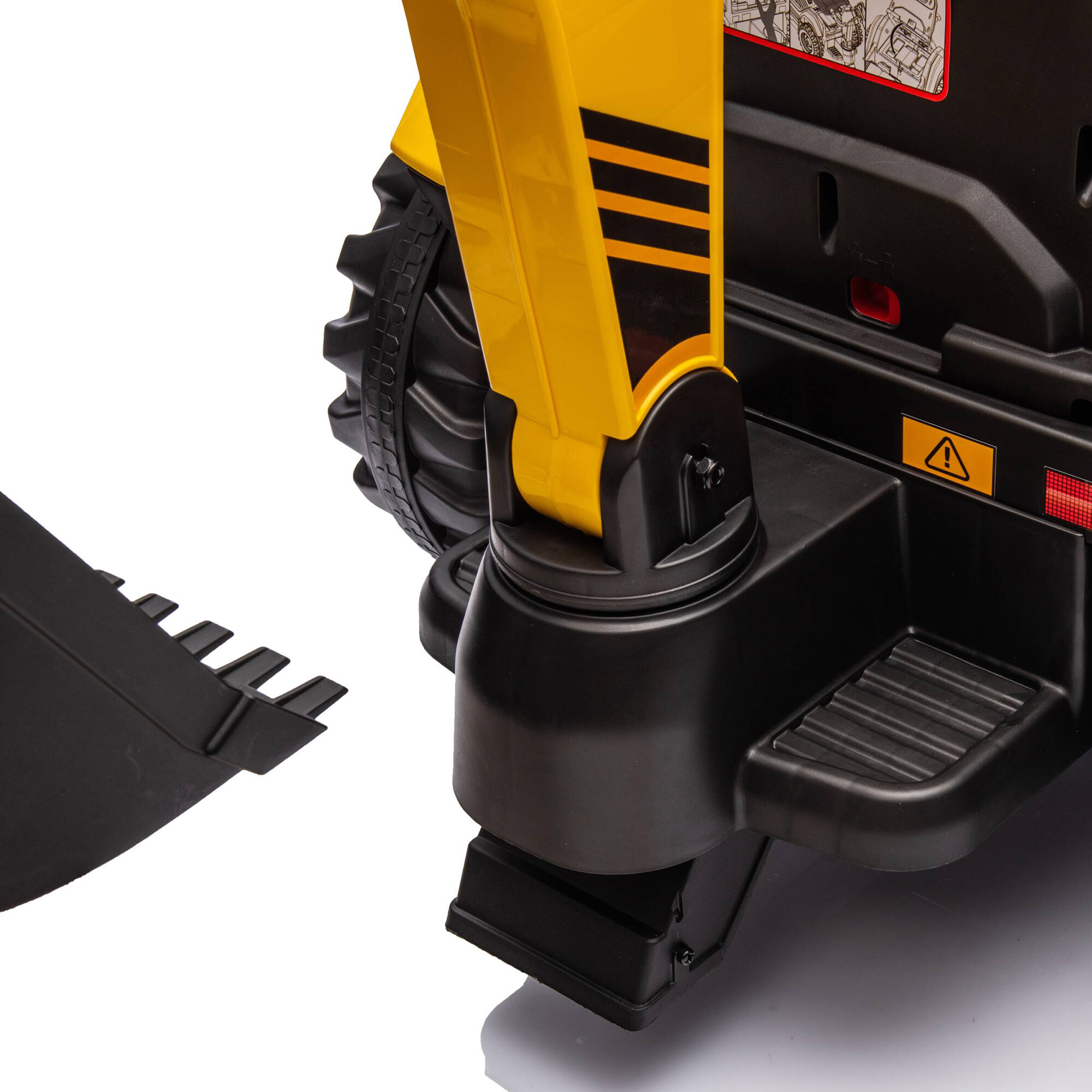 El-rendegraver Caterpillar 2 x 10,8V motor NORDIC PLAY