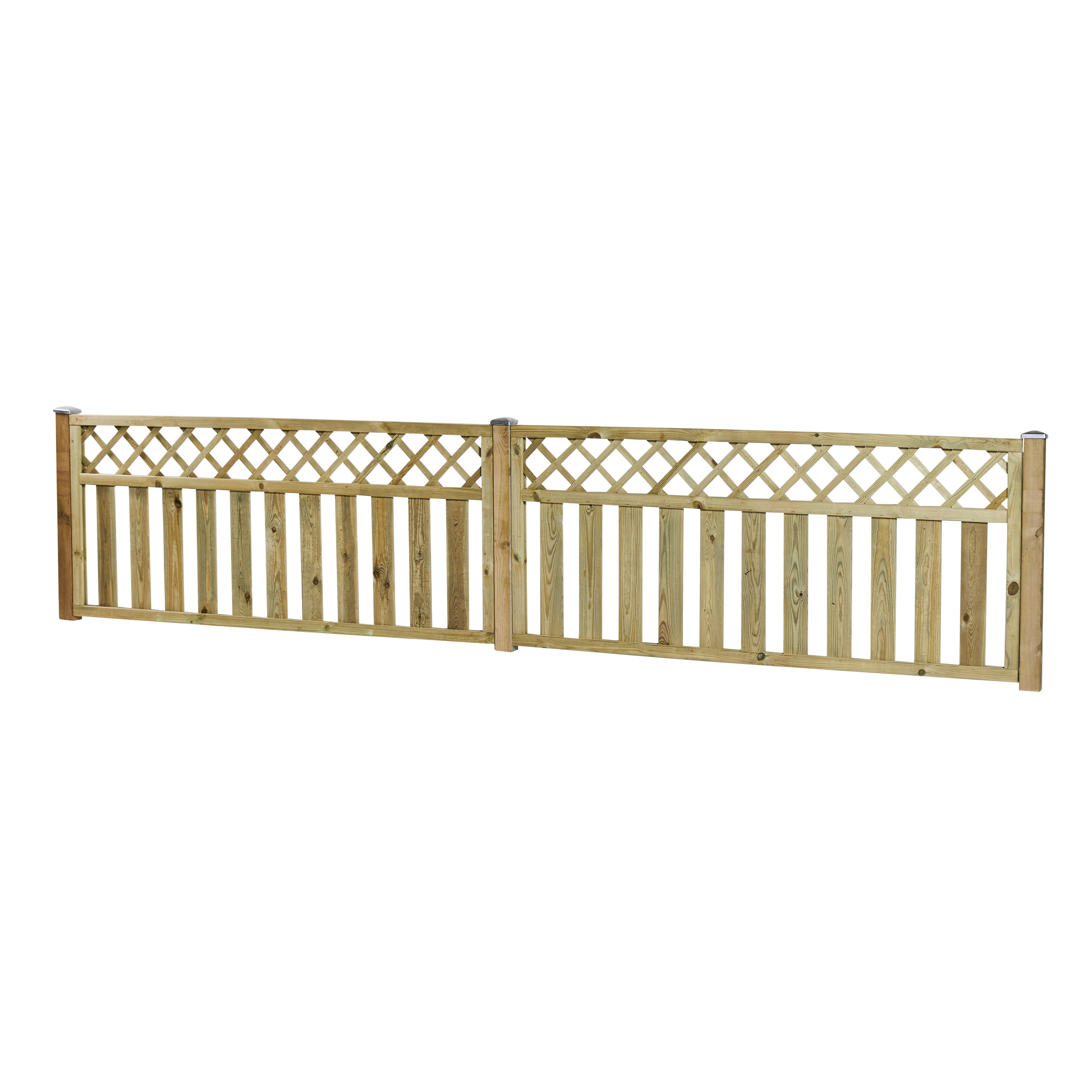 Forhavehegn, 180 x 80 cm, Trykimprægneret, NORDIC FENCE, FANØ