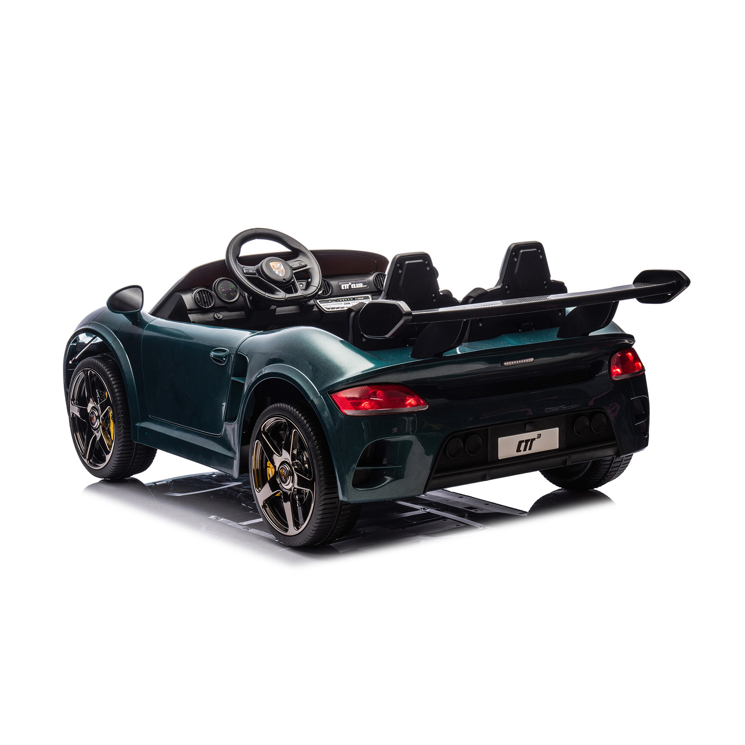 Elbil RUF 2 personers 4 x 18V motor, EVA hjul, NORDIC PLAY